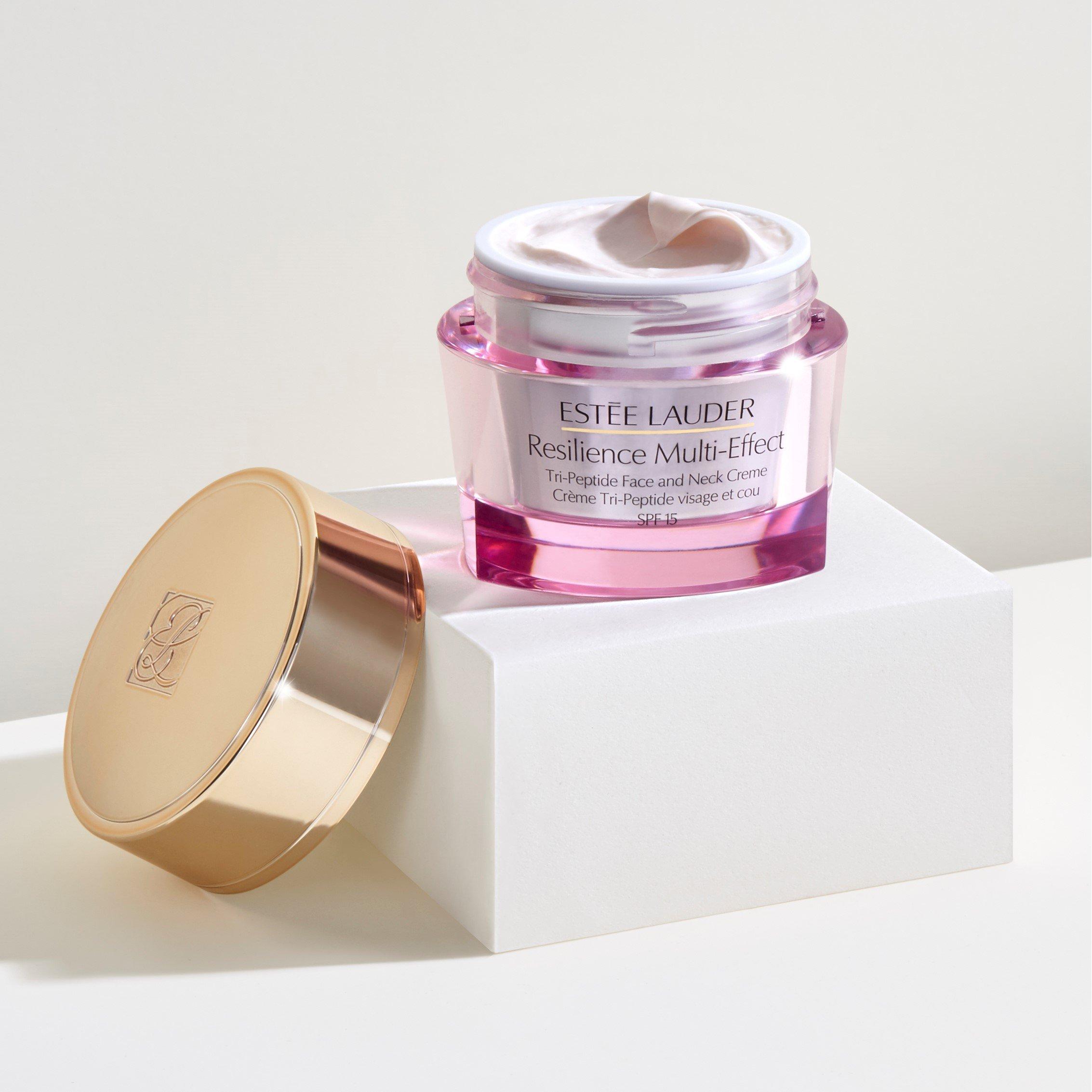 cream - Estee Lauder - Resilience Multi-Effect Tri-Peptide Face and Neck Moisturiser Crème SPF15 50ml - 4