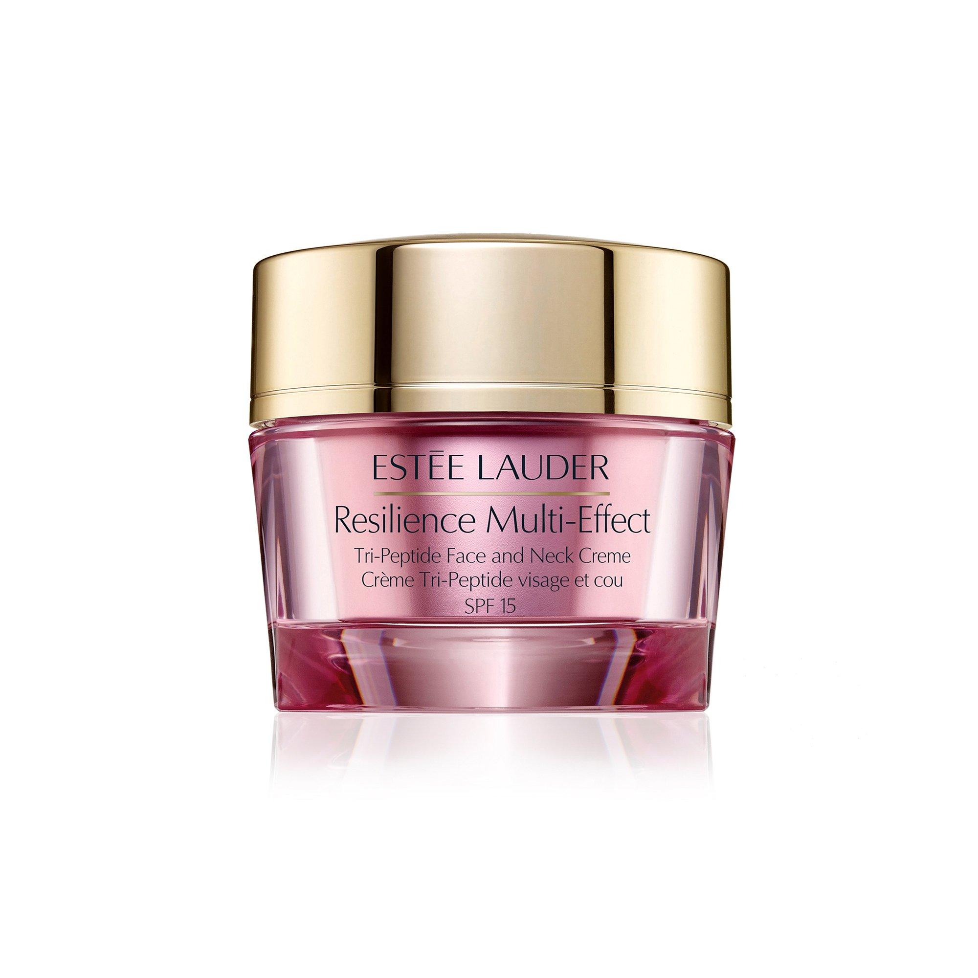 Estee Lauder Women's Resilience -Effect Tri-Peptide Face And Neck Moisturiser Crème Spf15 50Ml - Cream