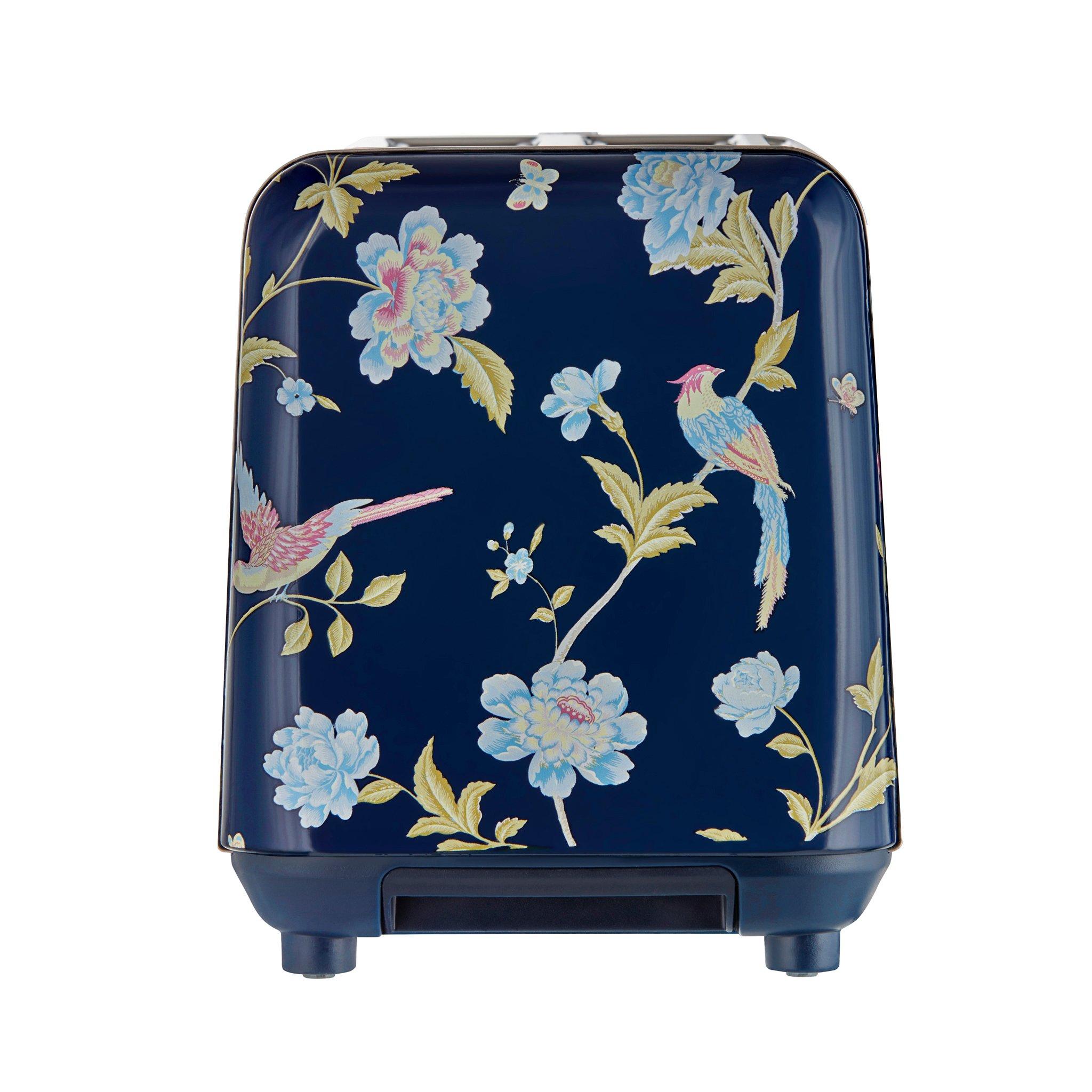 Blue - View Quest - Laura Ashley 2 Slice Toaster Elveden Blue Silver - 5