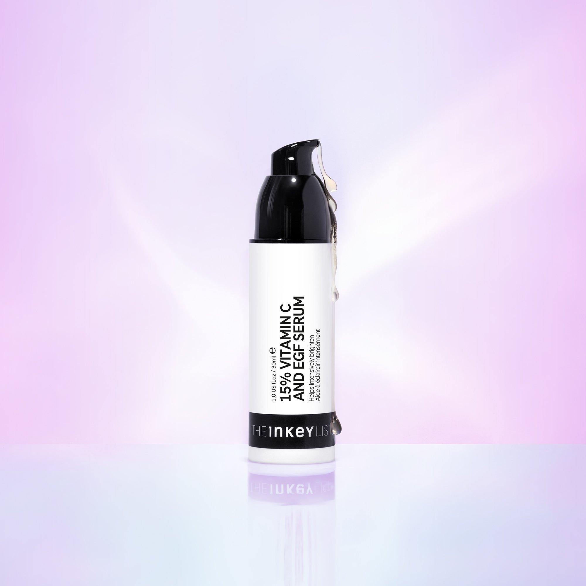 Clear - The Inkey List - Vitamin C and EGF Face Serum - 5