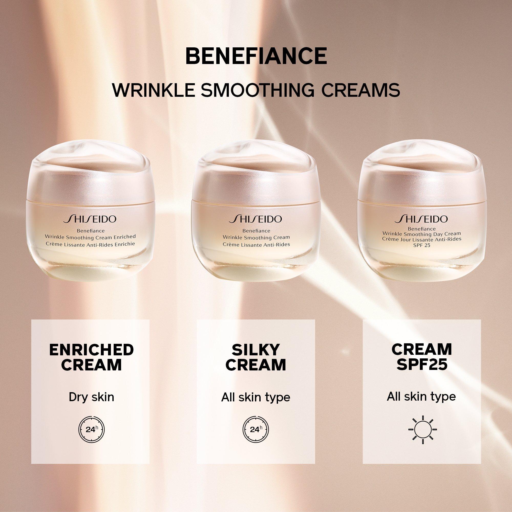 Cream - Shiseido - Beneficiance Wrinkle Smoothing Cream Enriched - 4