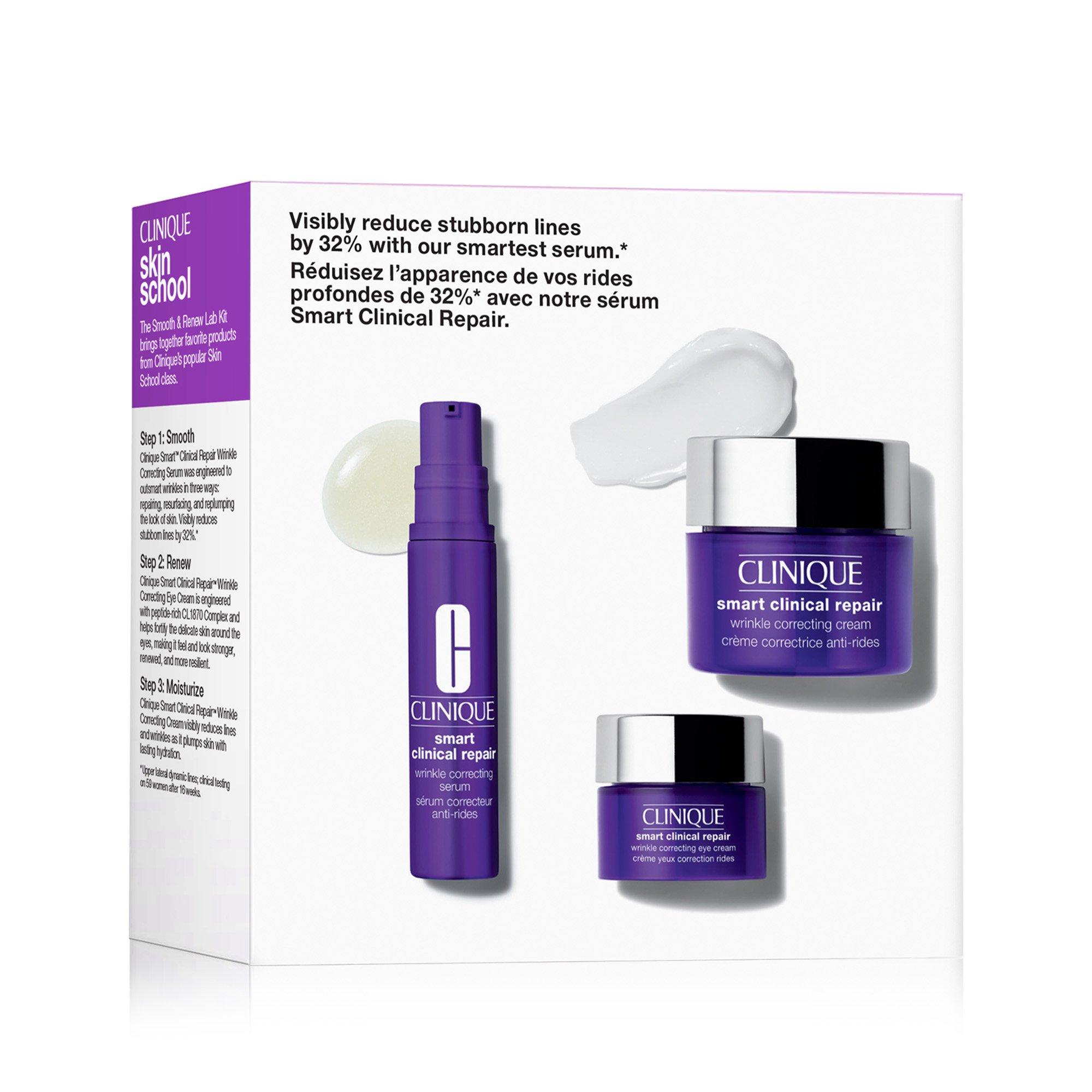 None - Clinique - Skin School Supplies: Smooth + Renew Lab Gift Set - 1