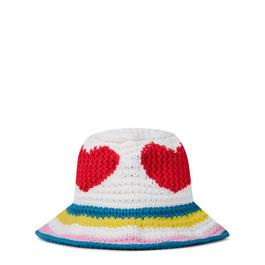 Stella McCartney Intarsia Knit Cotton Hat