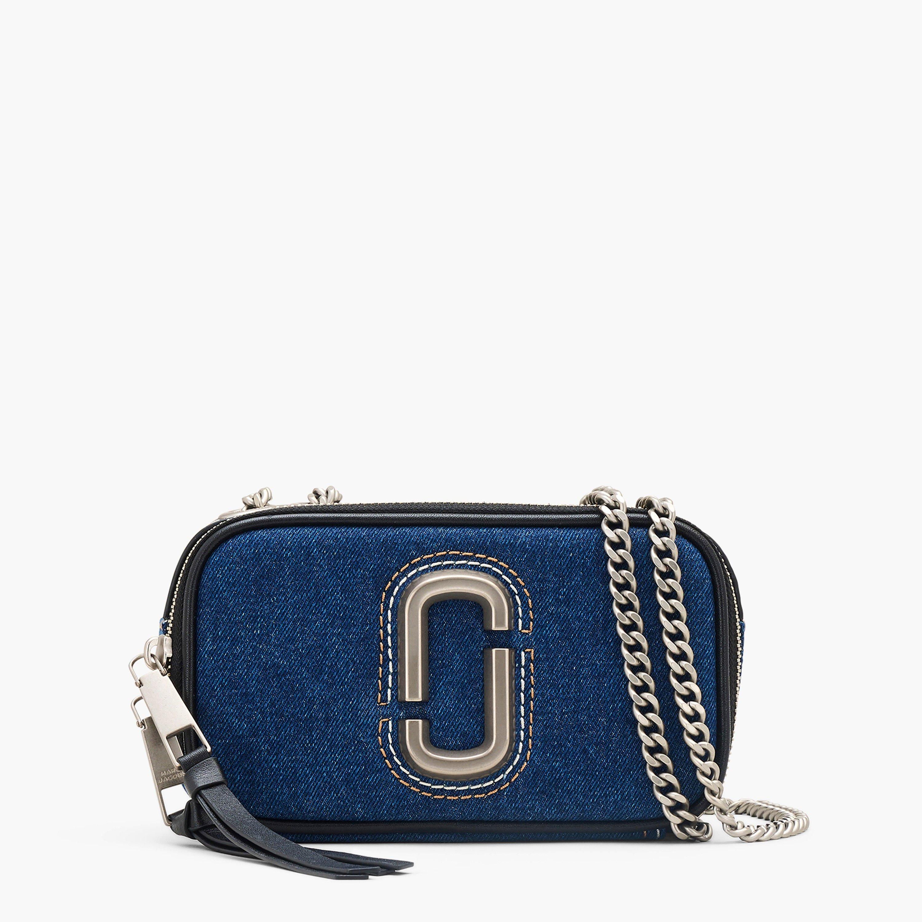 Dark Wash - Marc Jacobs - Women's Denim Snapshot Camera Bag - 1