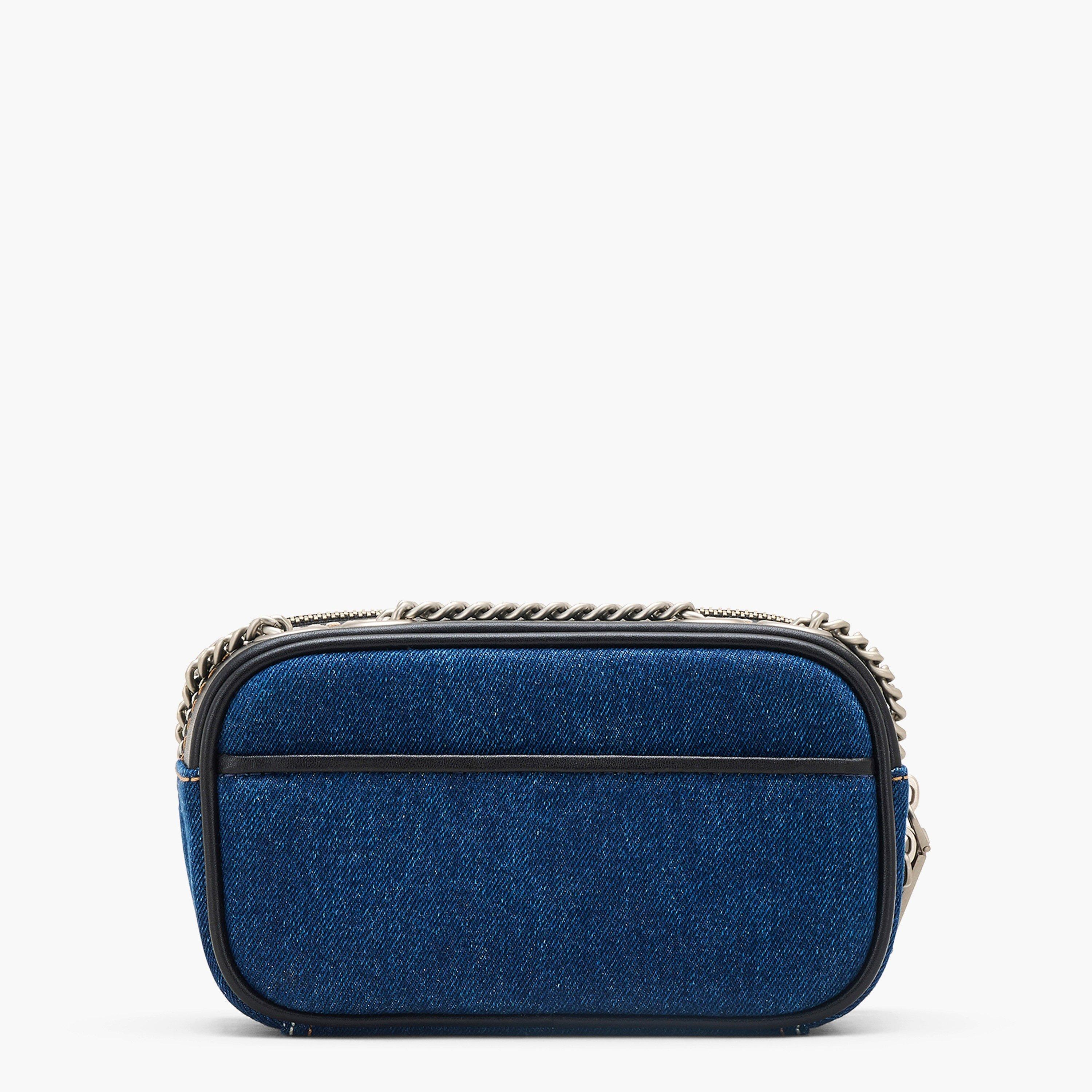 Dark Wash - Marc Jacobs - Women's Denim Snapshot Camera Bag - 3