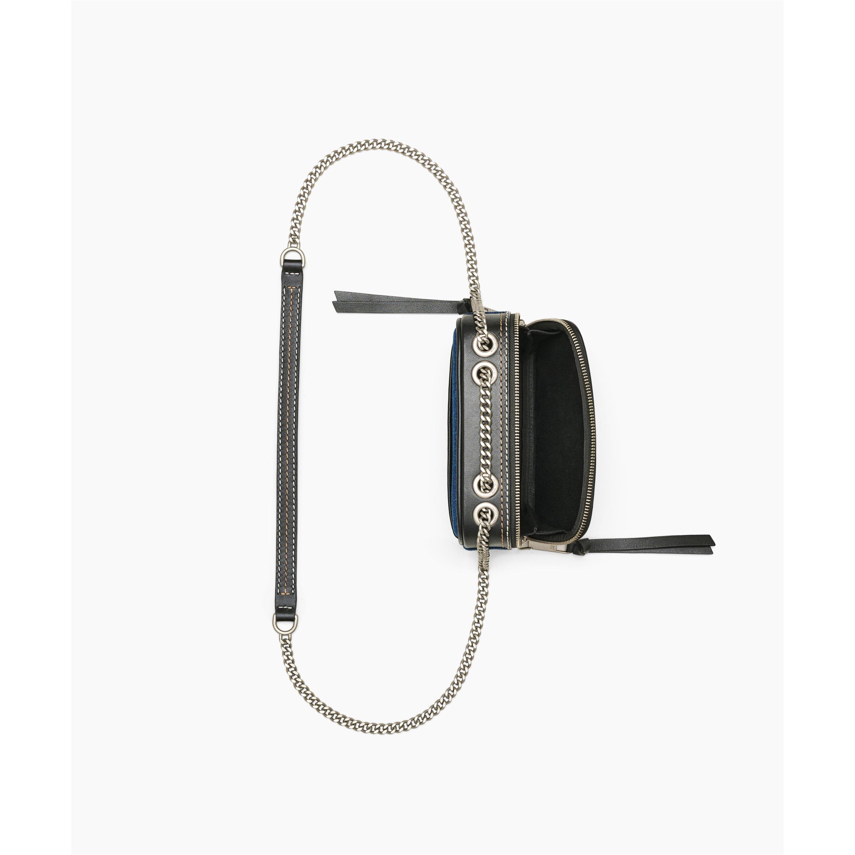 Dark Wash - Marc Jacobs - Women's Denim Snapshot Camera Bag - 7