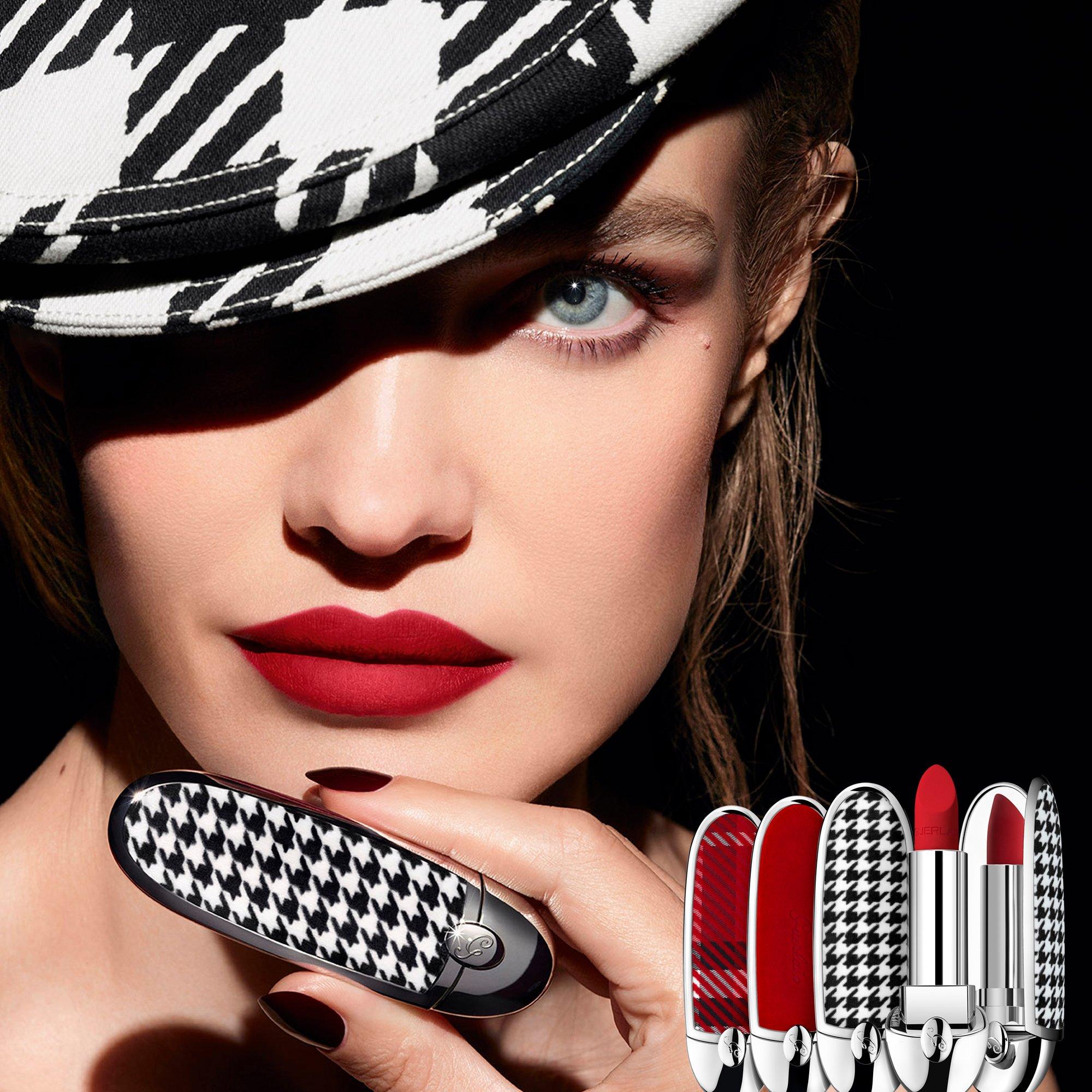 PIED DE POULE - Guerlain - Rouge G Lip Case Pied de Poule - 3