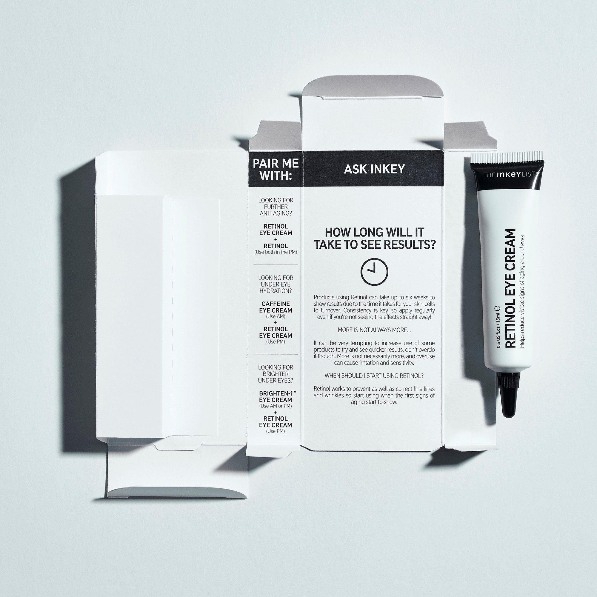 Clear - The Inkey List - Retinol Eye Cream - 4