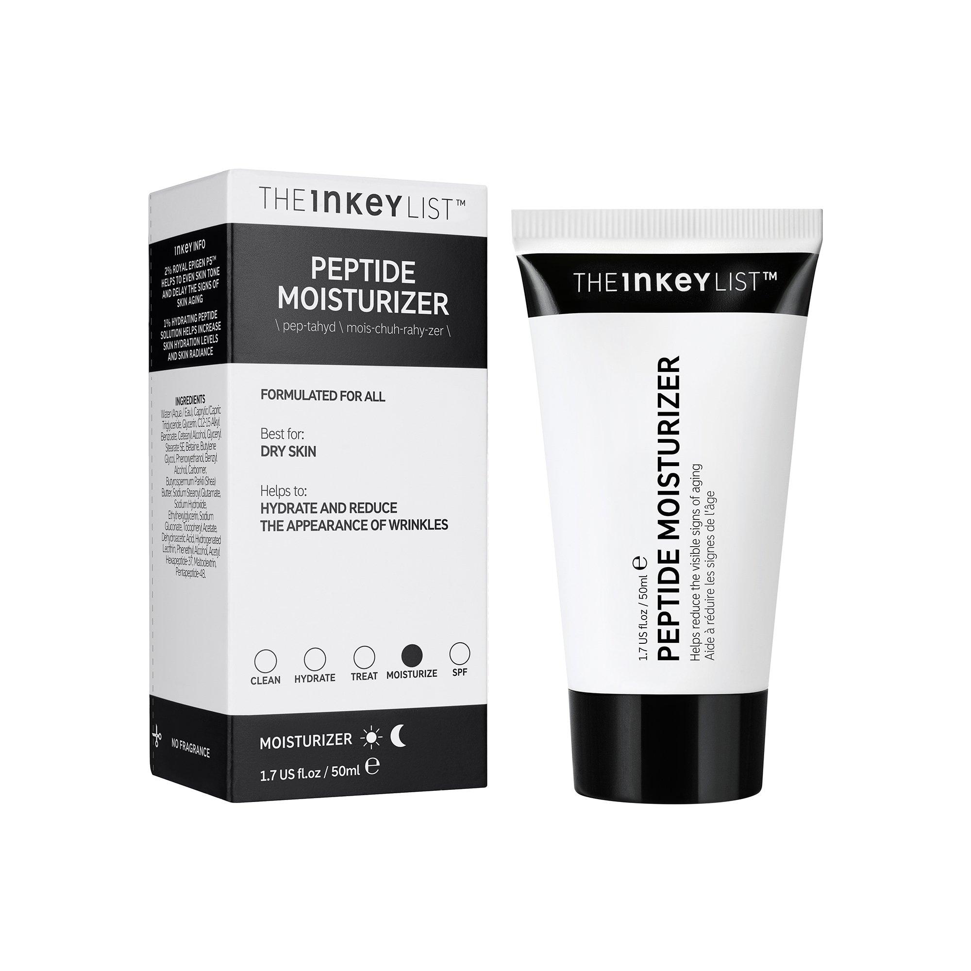 White - The Inkey List - Peptide Moisturizer - 2