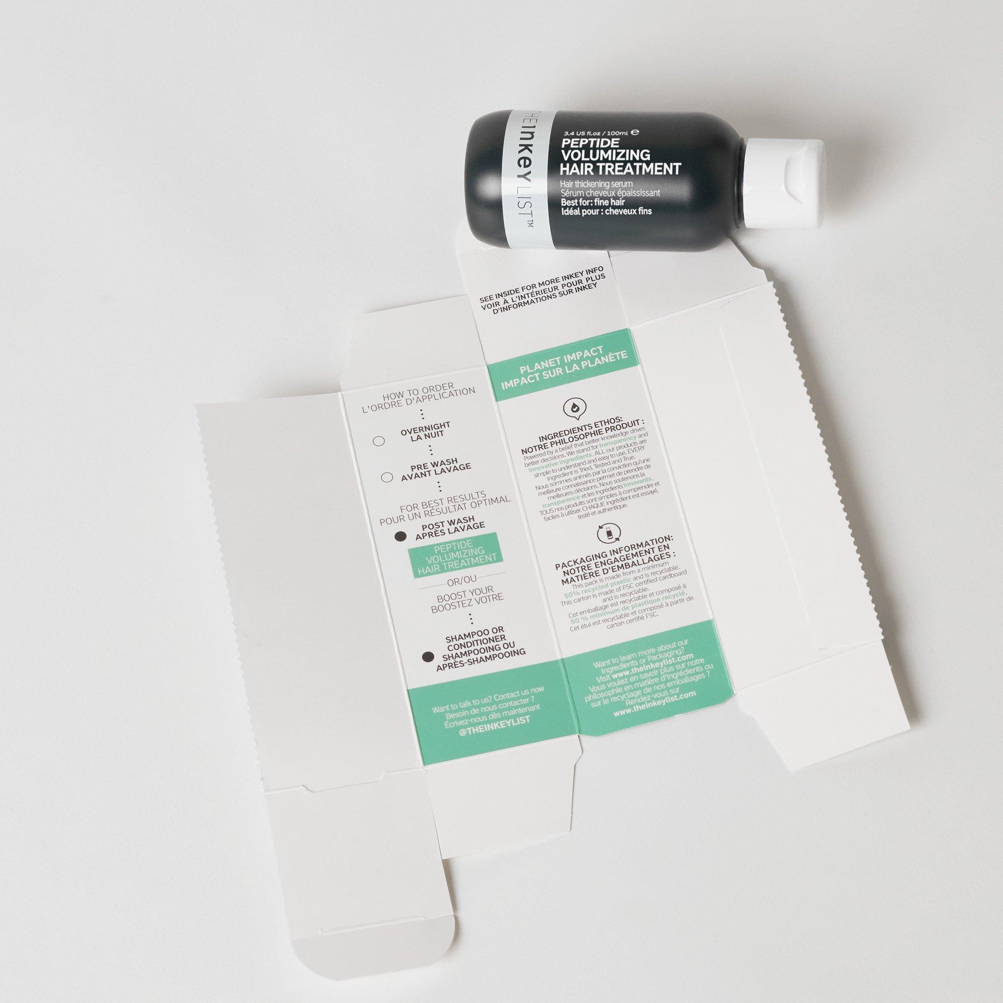 Serum - The Inkey List - Peptide Volumizing Hair Treatment - 6