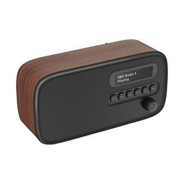 View Quest Dexter DAB/FM Radio Walnut