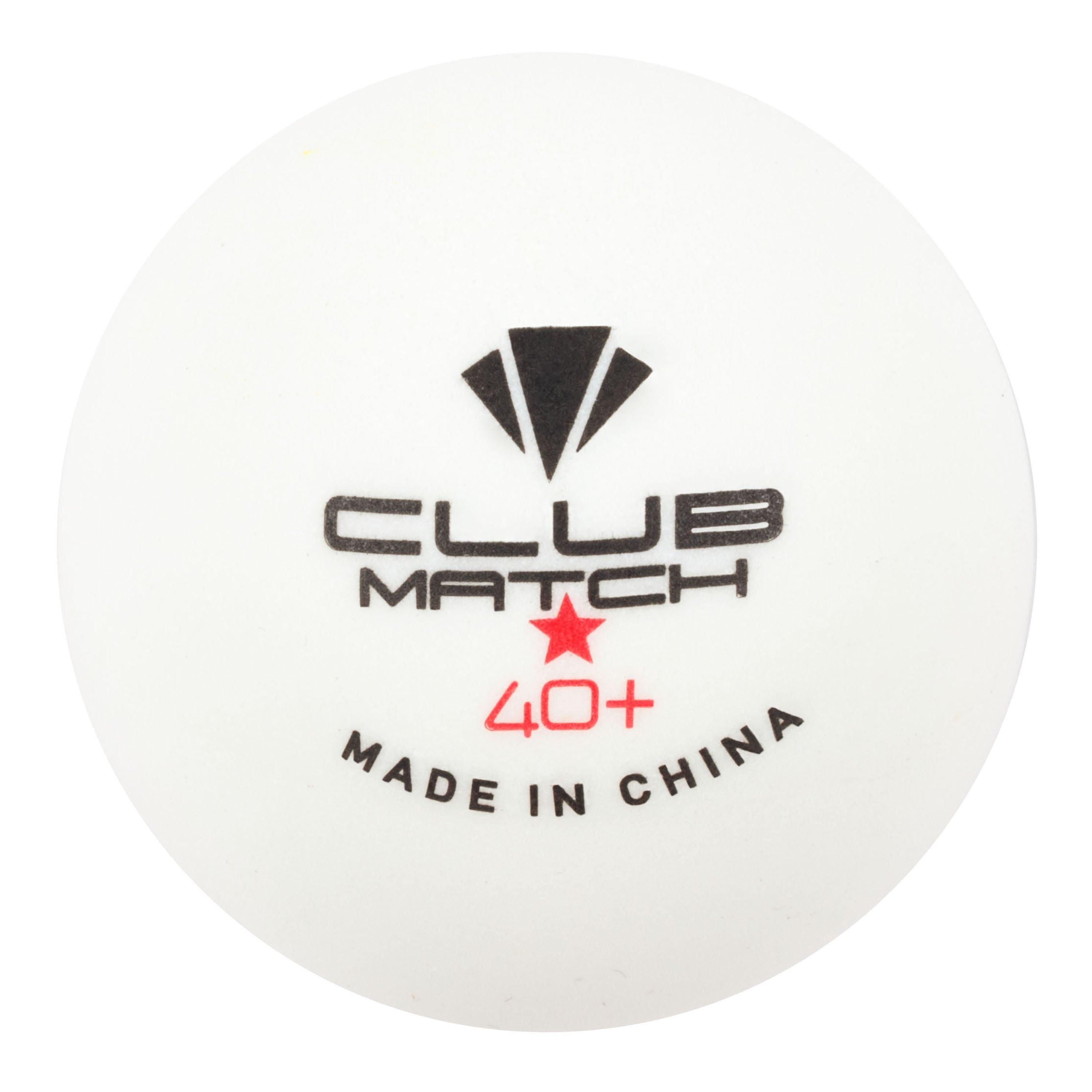 Weiß - Carlton - Club Table Tennis Balls 6 Pack Adults - 3
