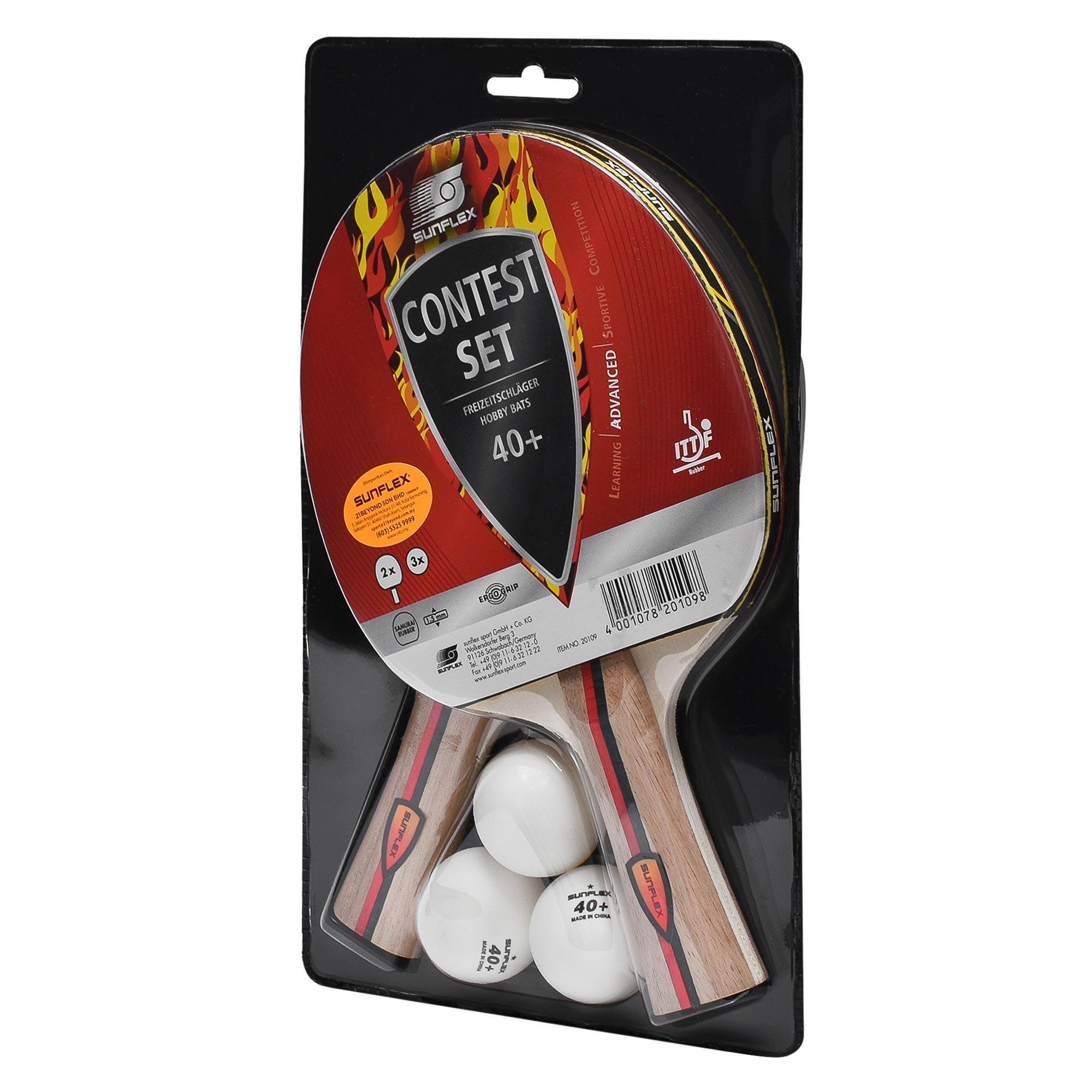- - Sunflex - Contest Table Tennis Set - 3