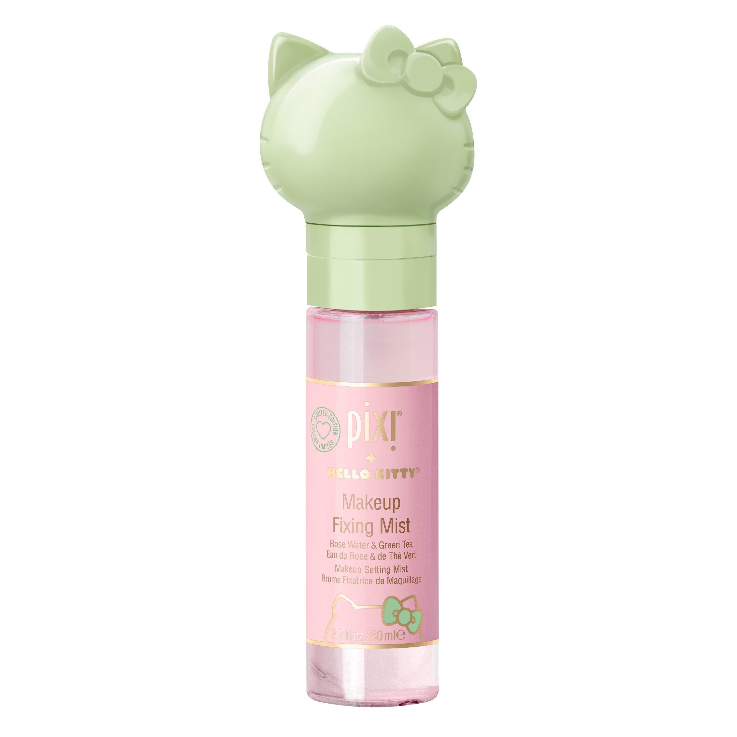 Clear - Pixi - Hello Kitty Limited Edition Rose Water & Green Tea Infused Makeup Fixing Mist 80ml - 1