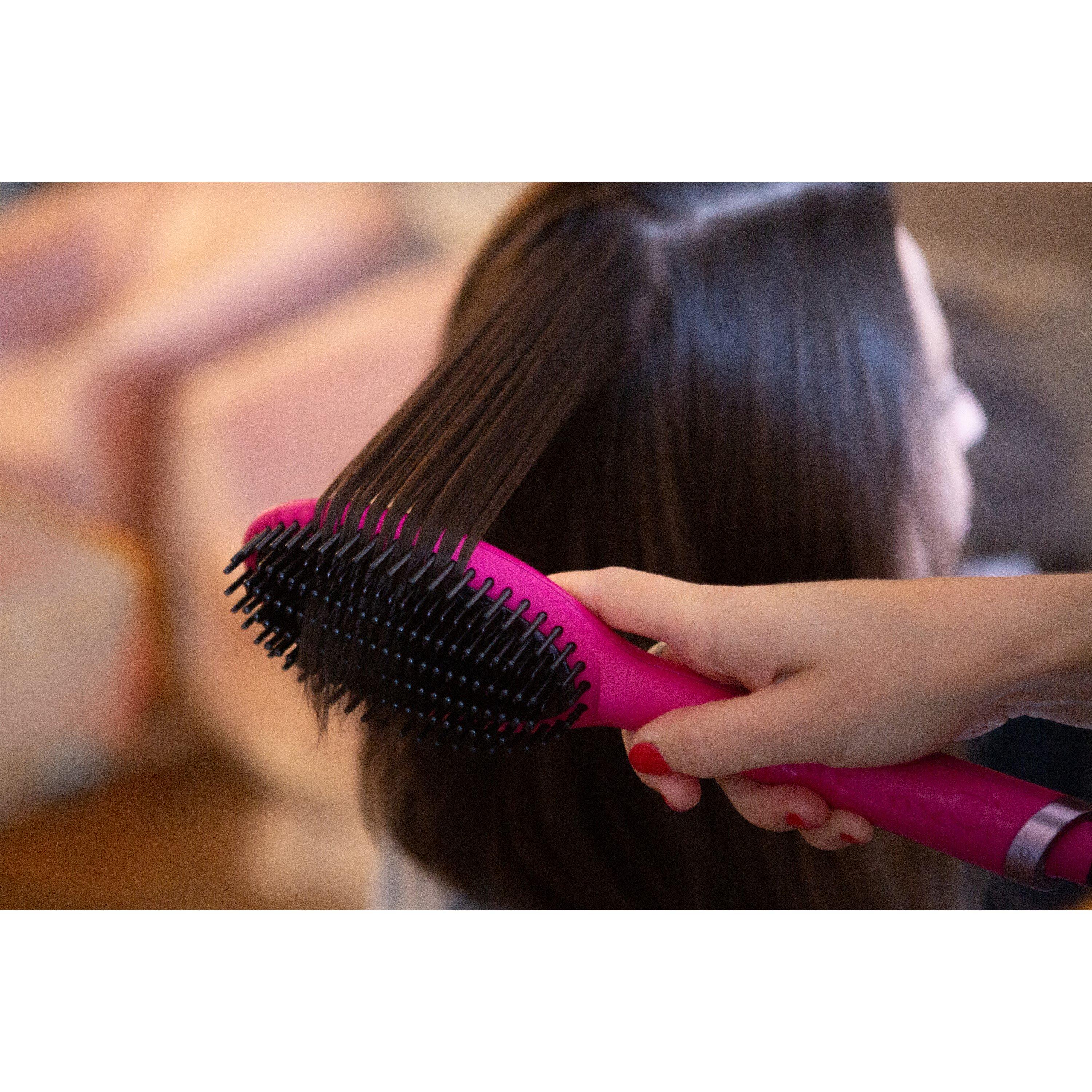 Hot Pink - GHD - ghd Glide Hot Brush – Pink Charity Edition - 5