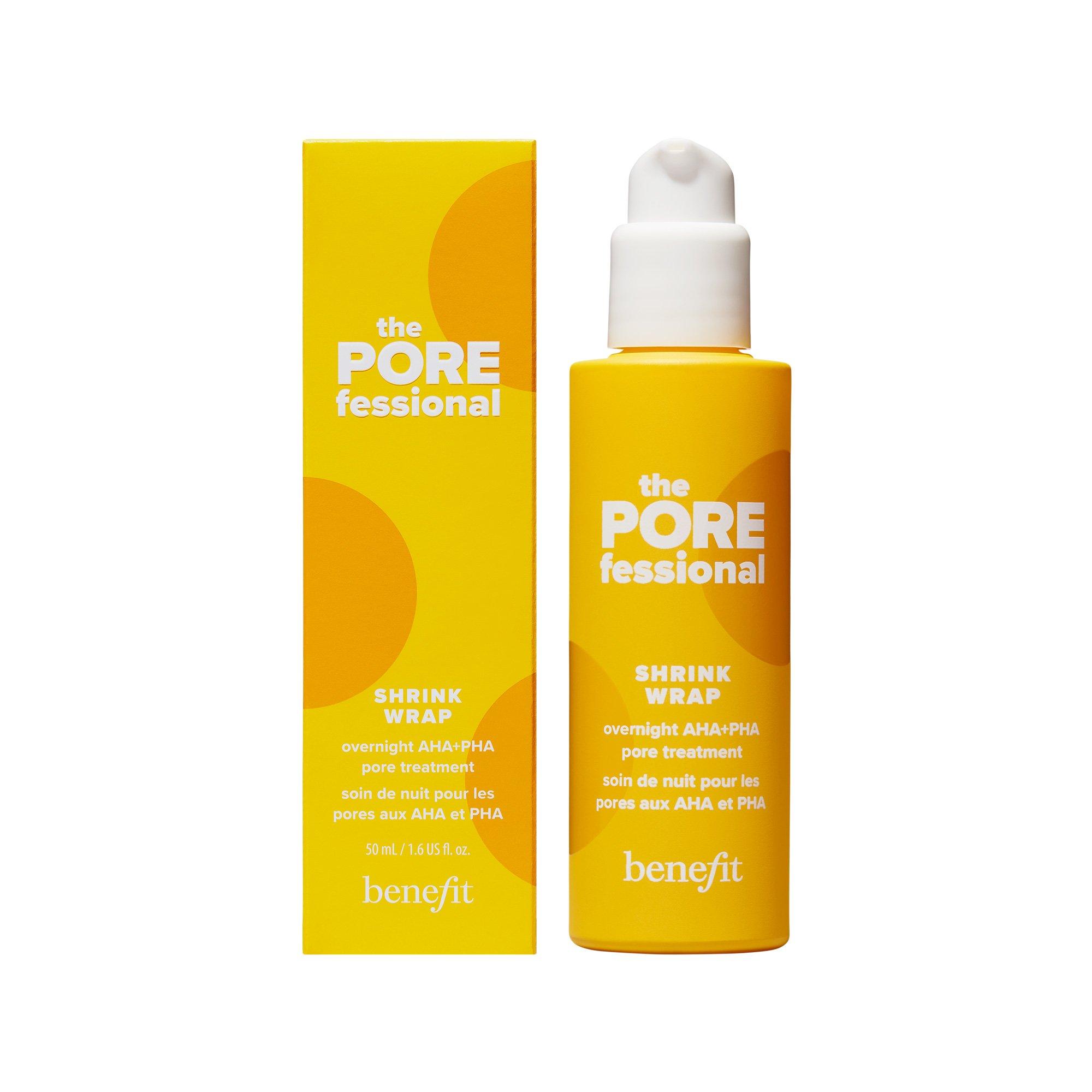 Benefit The POREfessional Shrink Wrap Overnight AHA+PHA Pore Treatment - Clear - Size 50 ml