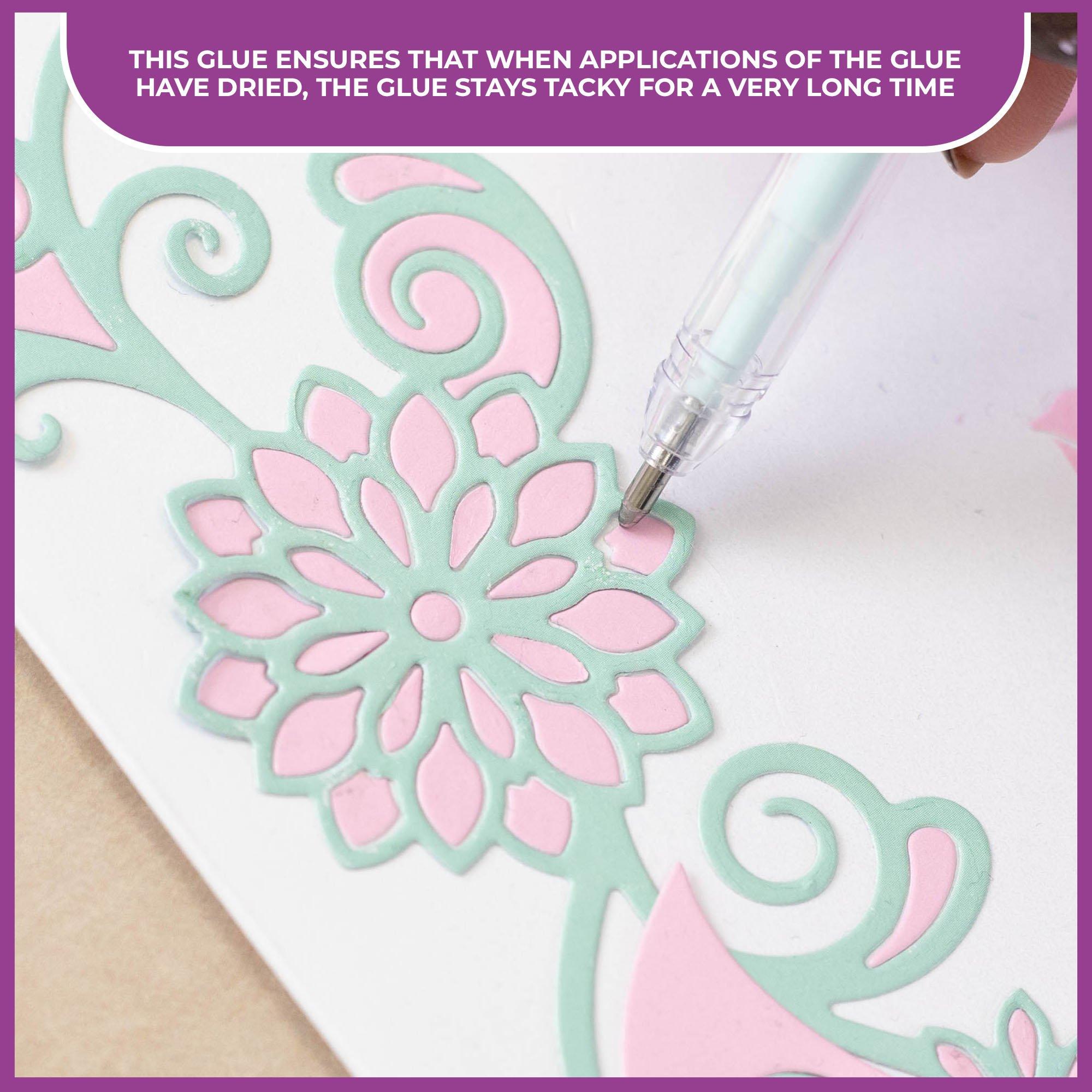 Multi - Crafters Companion - Ball Point Glue Pen Set (5PK) - 5