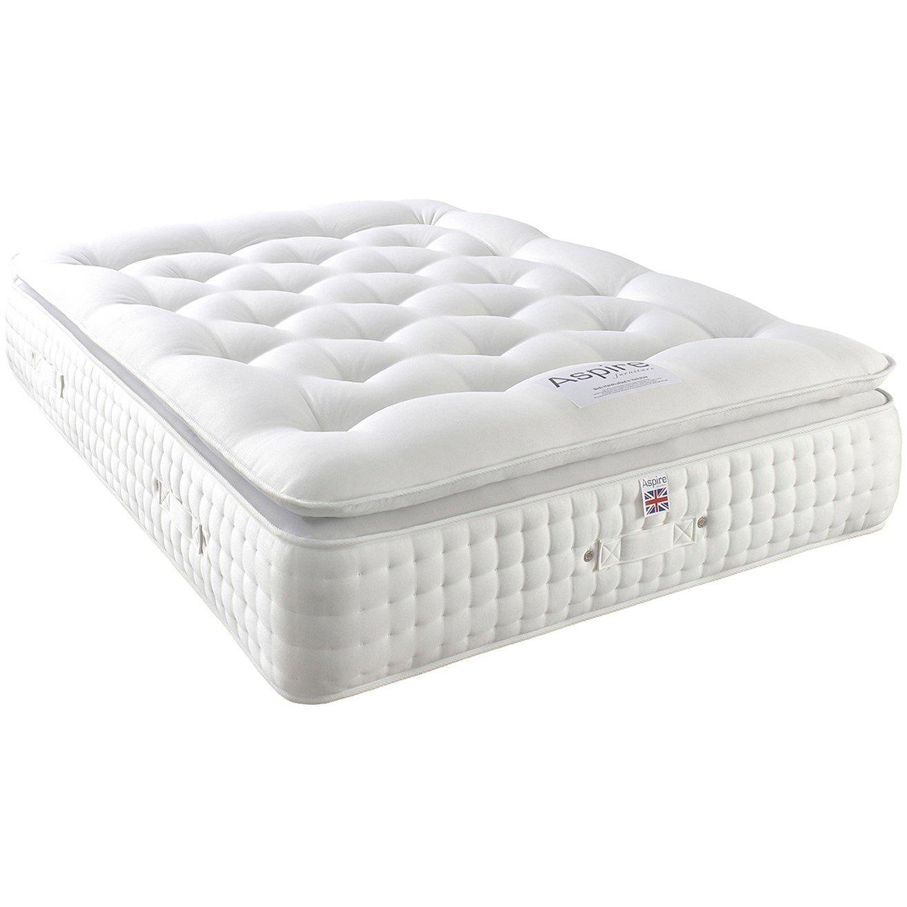 White - Aspire - Aspire Alpaca Silk 3000 Pocket Pillowtop Mattress - 4