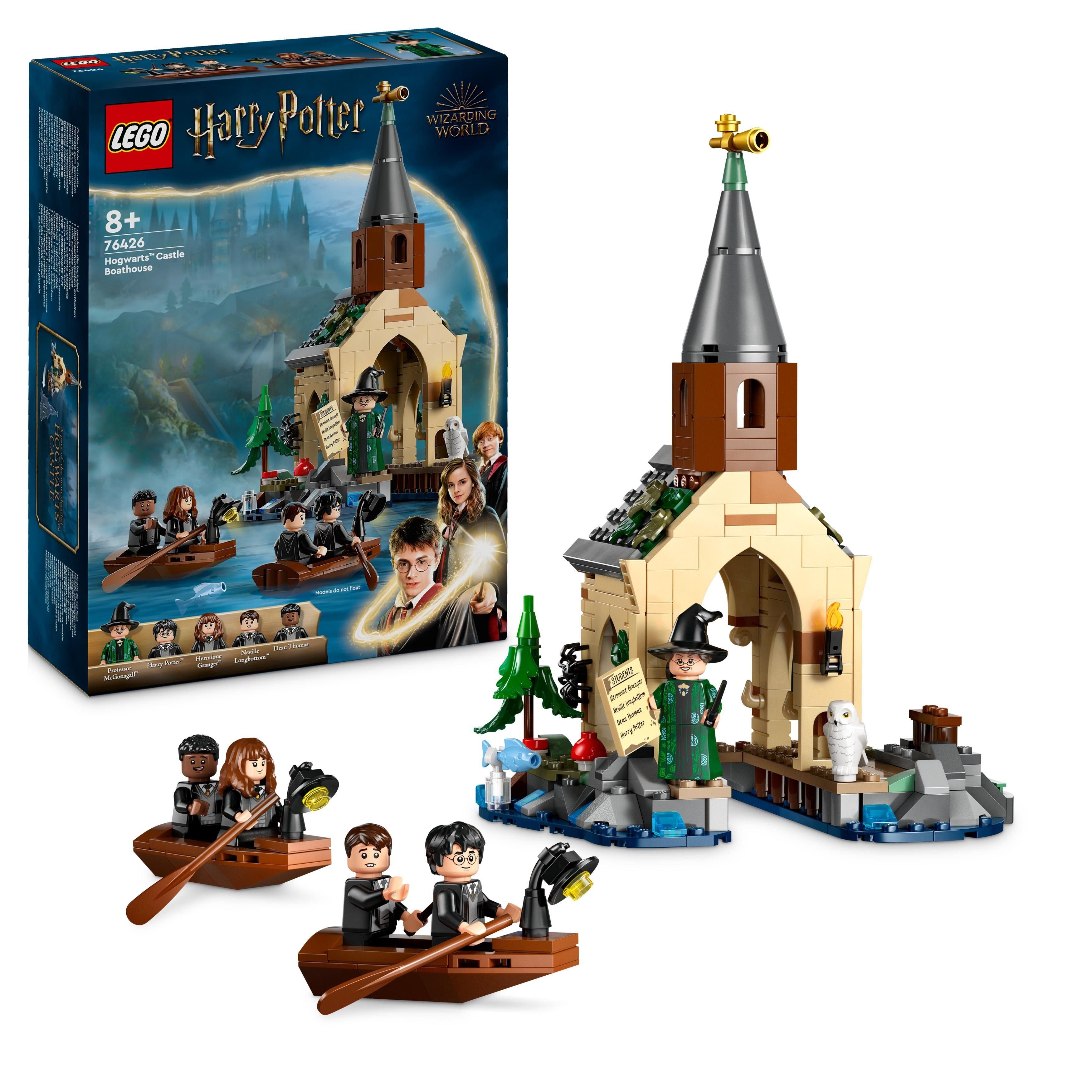 Lego Hogwarts Boathouse Harry Potter Castle Big W Lego Harry