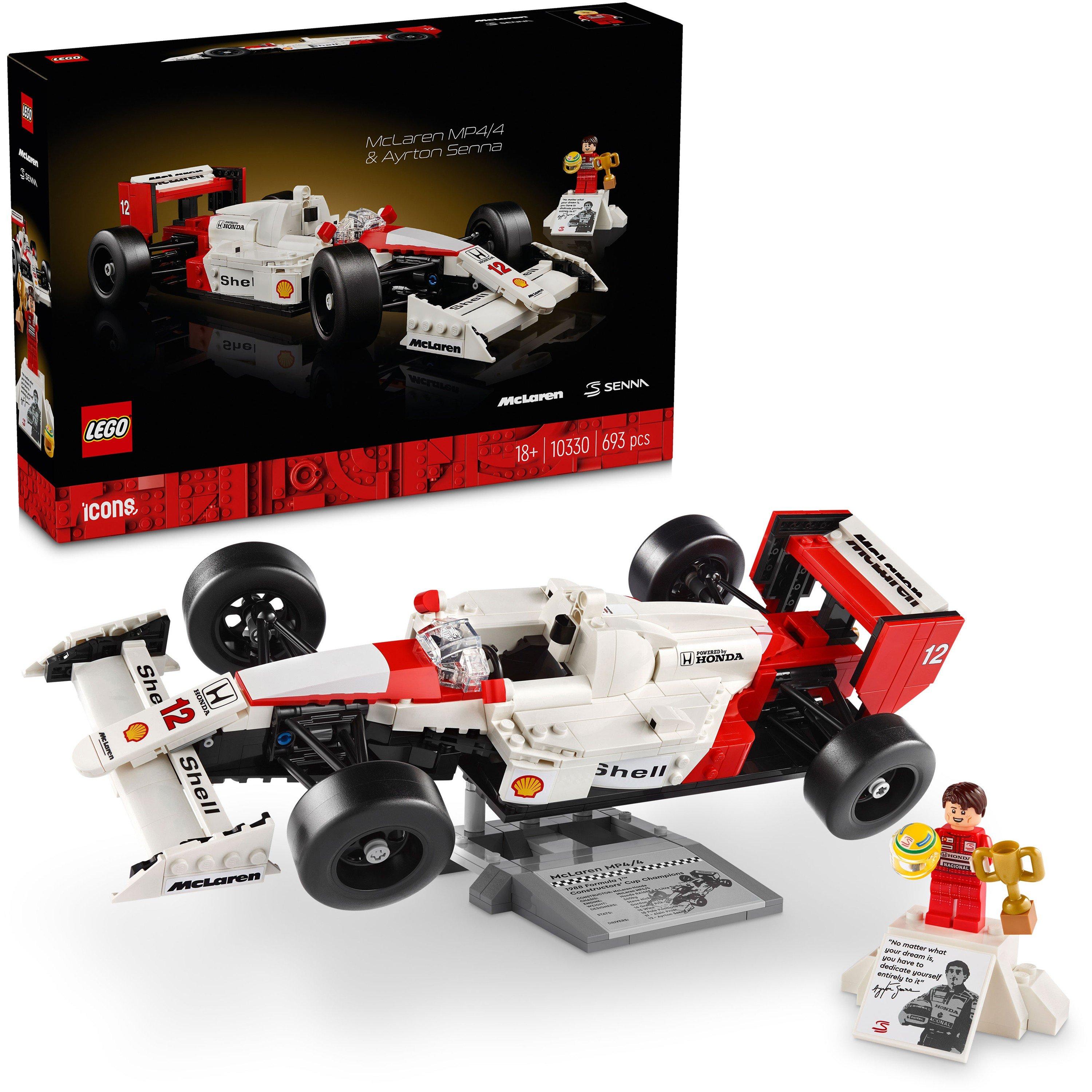 Multi Format An - LEGO - Icons 10330 McLaren MP4/4 and Ayrton Senna - 1