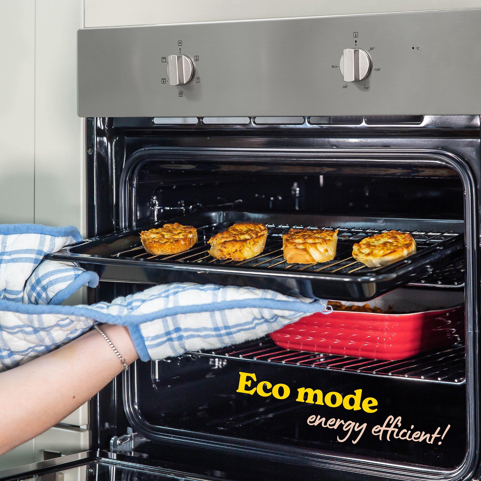 Stainless Steel - Russell Hobbs - Russell Hobbs RHFEO7004SS 70L Electric fan oven - 7