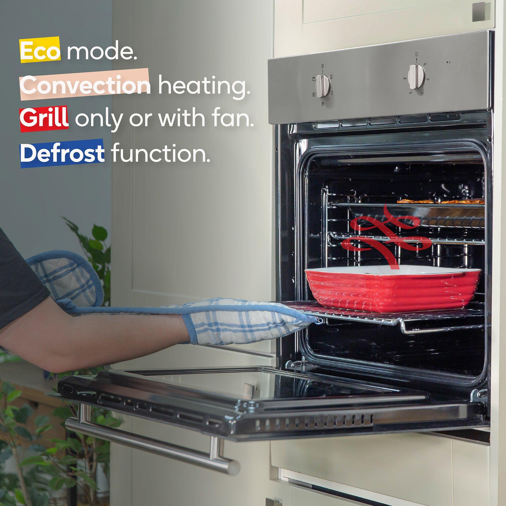 Stainless Steel - Russell Hobbs - Russell Hobbs RHFEO7004SS 70L Electric fan oven - 8