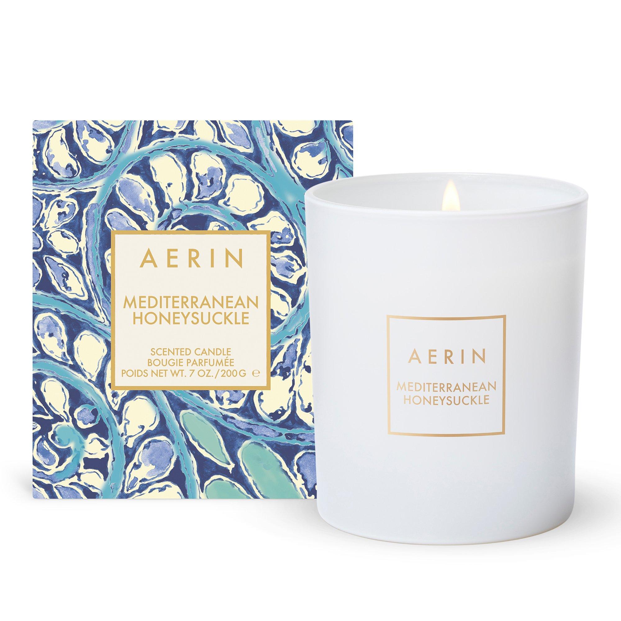 White - AERIN - Mediterranean Honeysuckle Candle 200g - 1