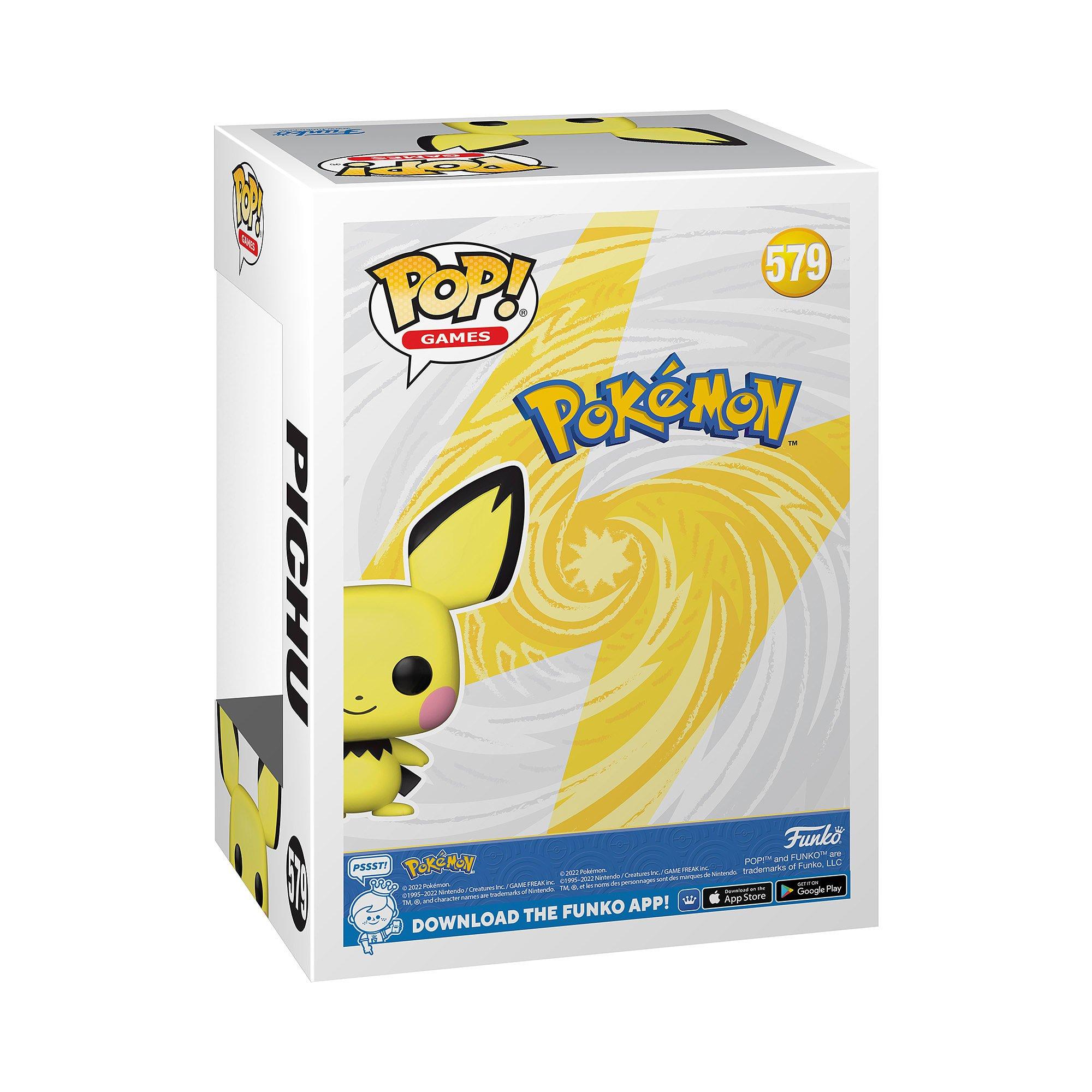 Merce - FUNKO - POP! Games: Pokémon - Pichu (Flocked) - 3