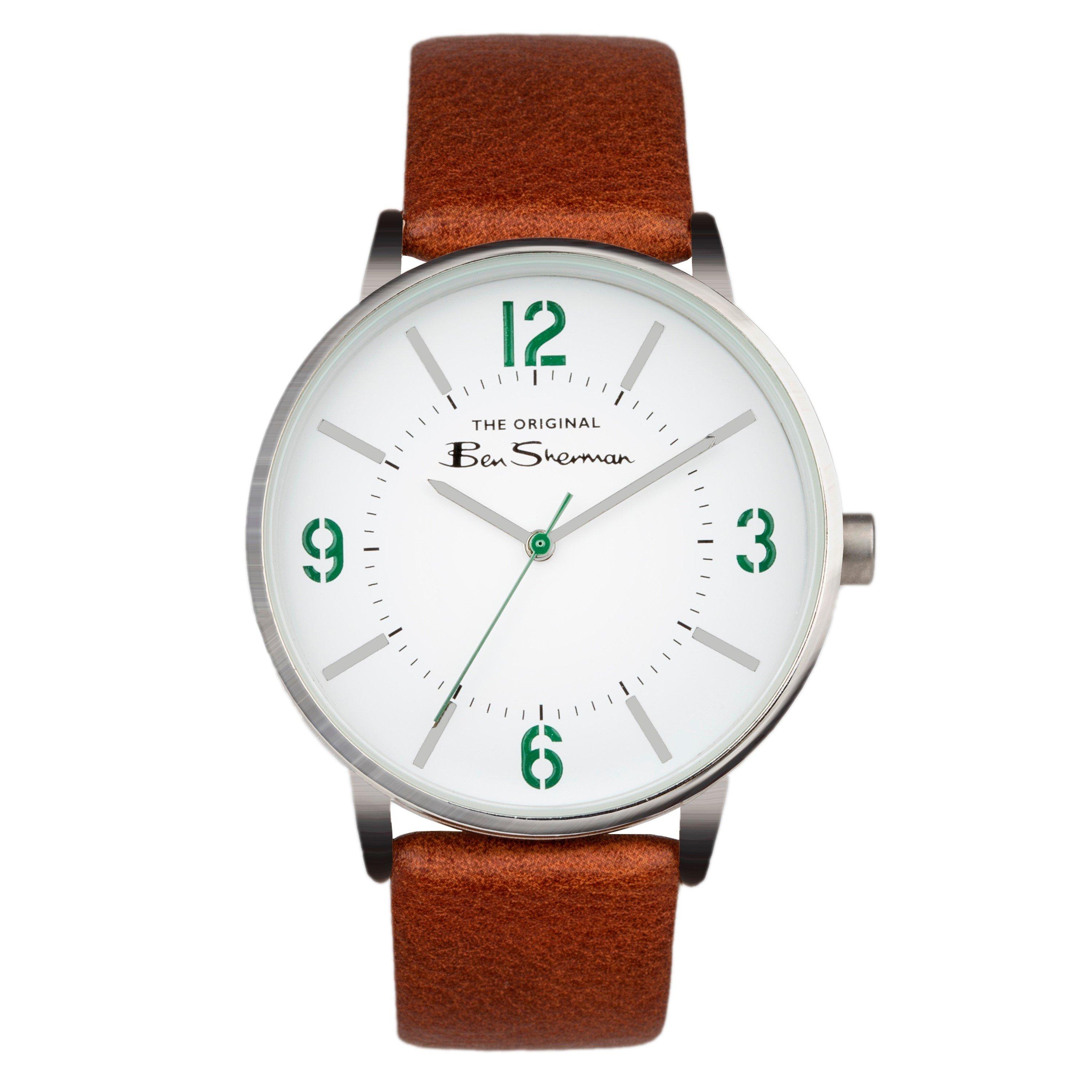Ben Sherman Leather Strap Analogue Watch Analogue Quartz