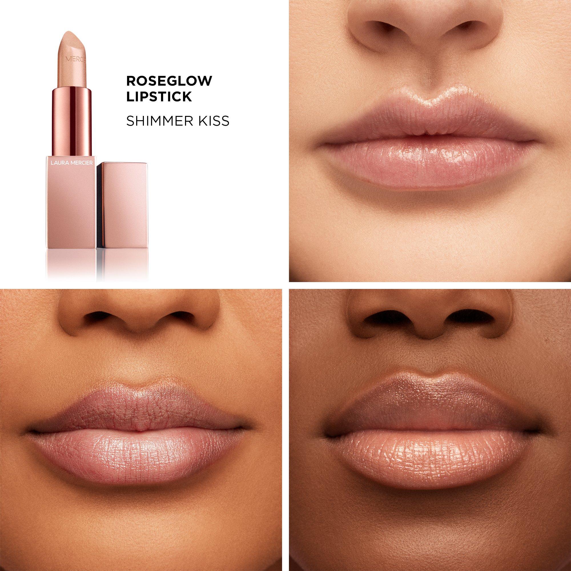 Shimmer Kiss - Laura Mercier - RoseGlow Sheer Lipstick - 3