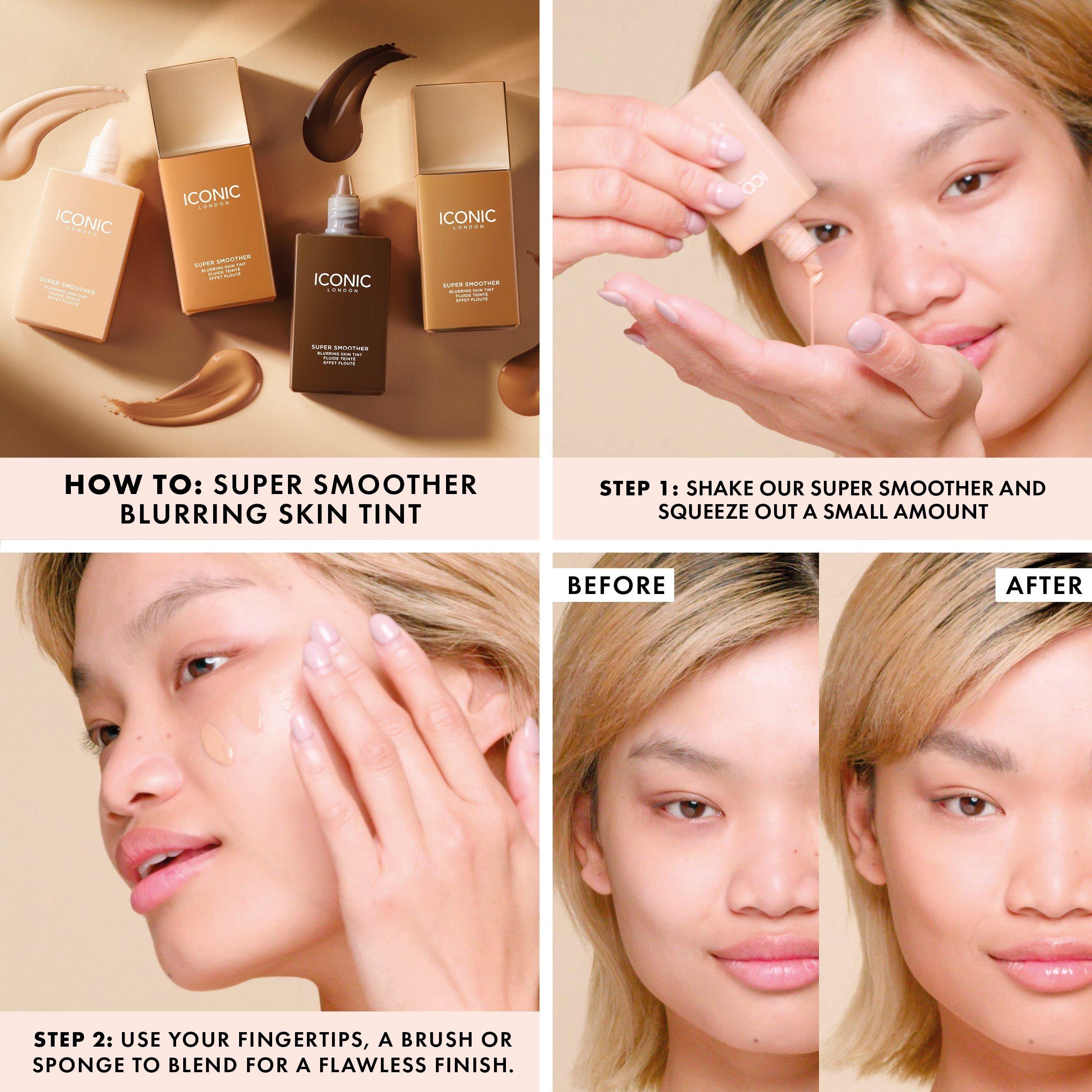 Golden Medium - Iconic London - Super Smoother Blurring Skin Tint - 7