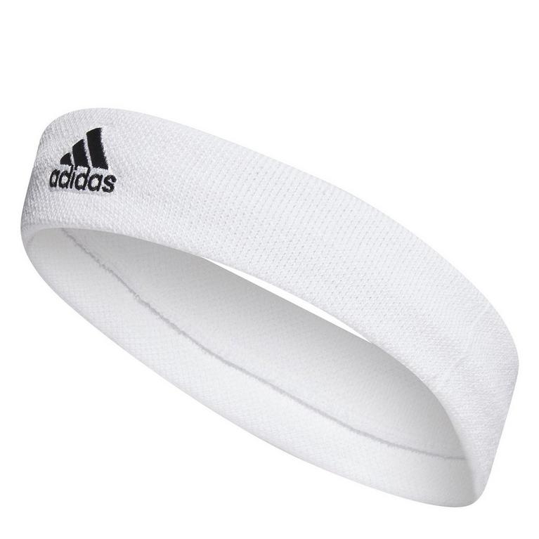 Blanc/Noir - adidas - Tennis Headband - 1