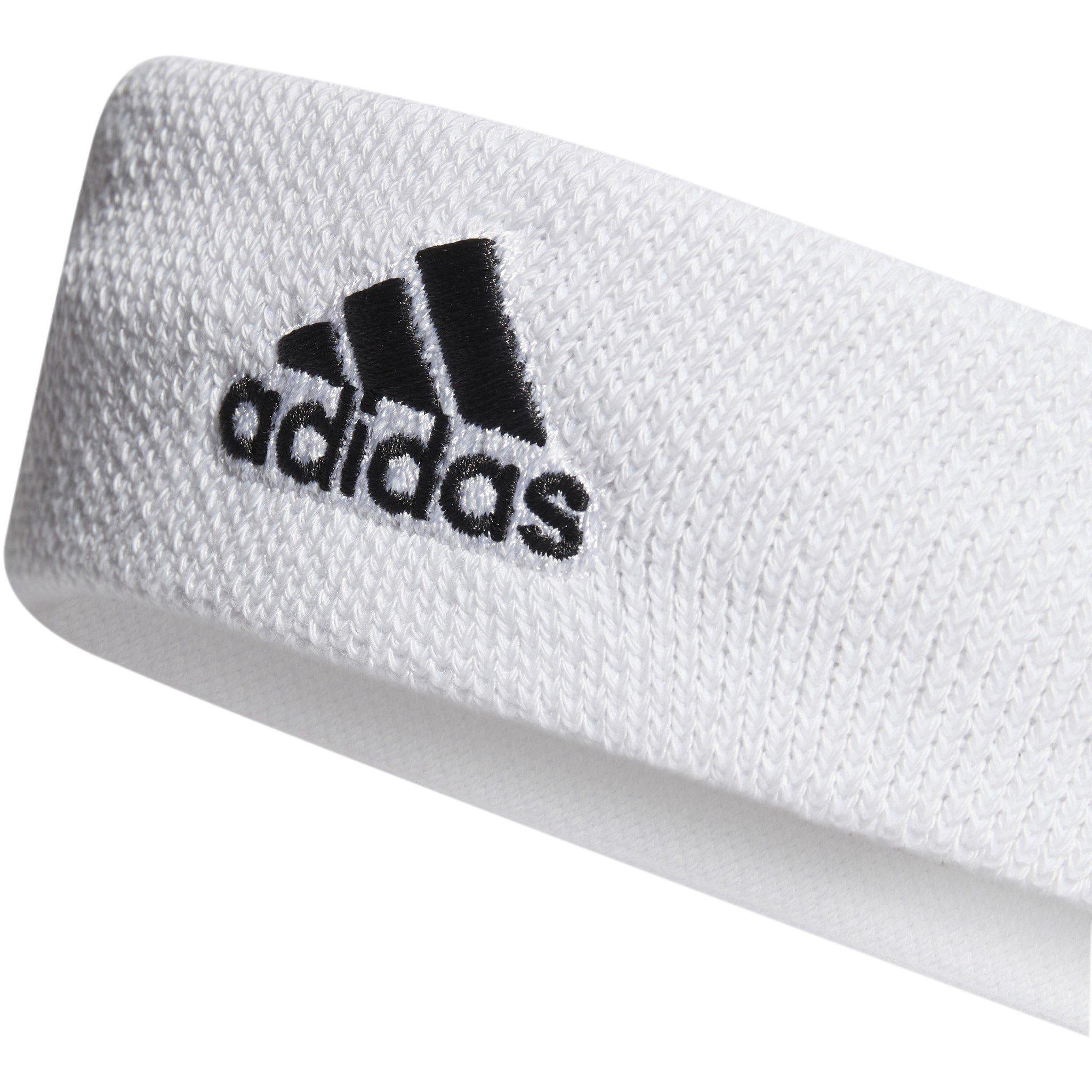 Weiß/Schwarz - adidas - Tennis Headband - 3