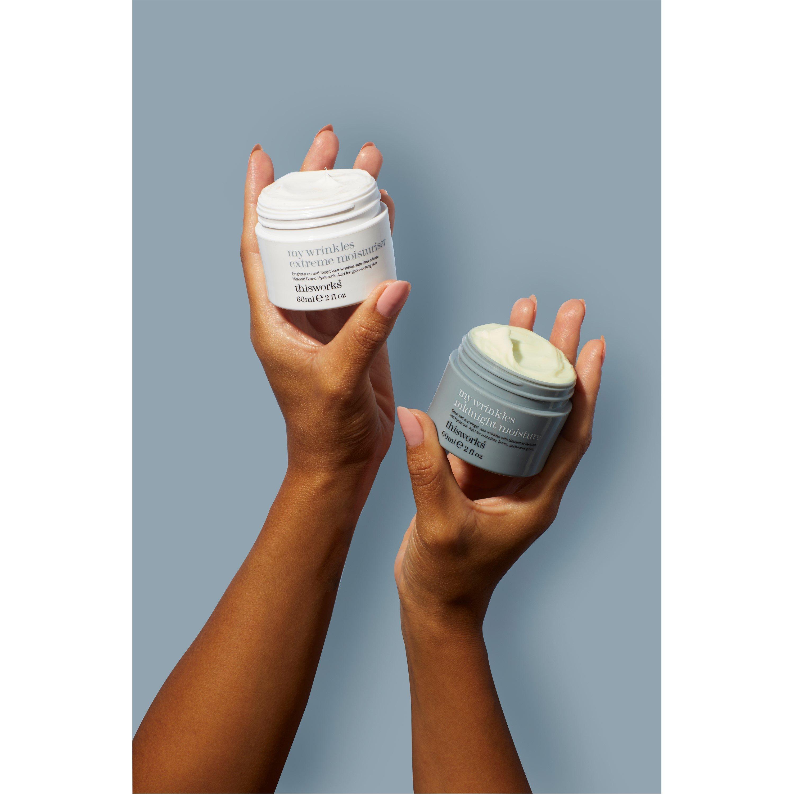 None - This Works - My Wrinkles Extreme Moisturiser + Midnight Moisturiser (Worth  £104) - 5