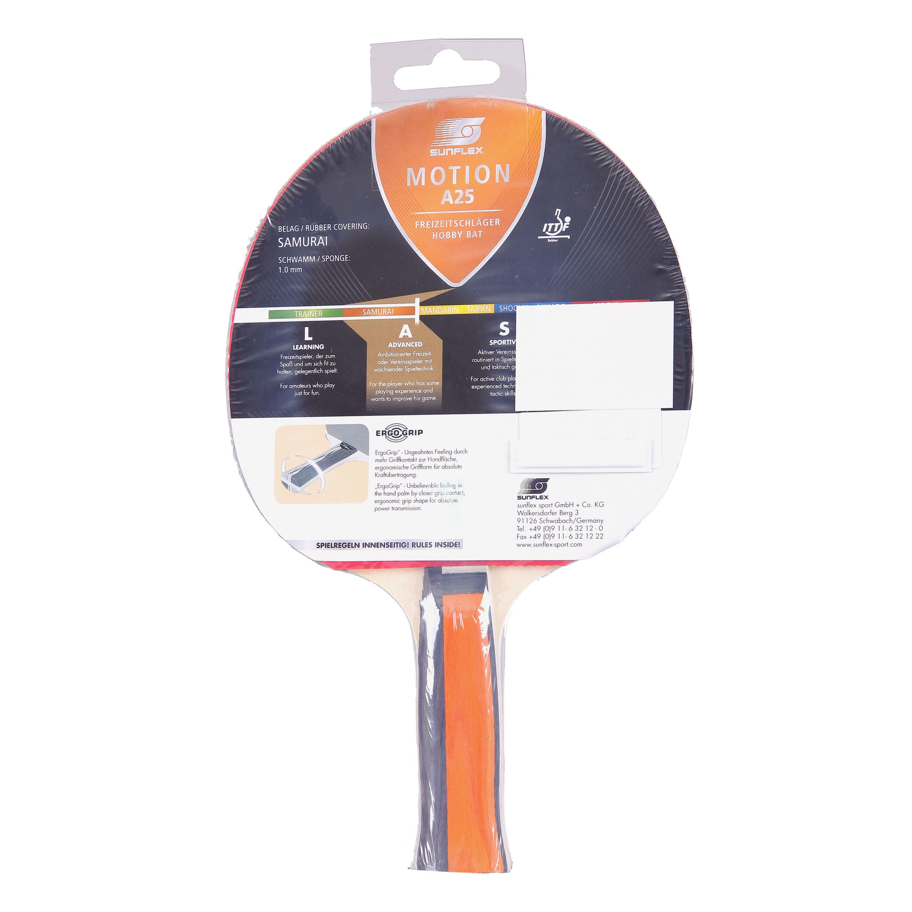 Multi - Sunflex - Motion A25 Table Tennis Bat - 2