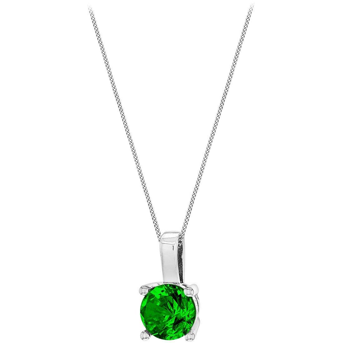 Sterling Silver - Be You - Sterling Silver CZ Birthstone Necklace - 5
