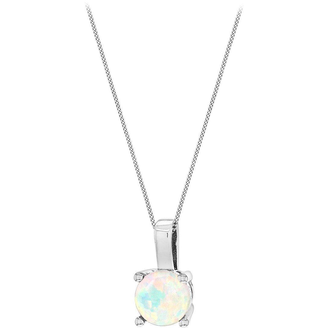 Sterling Silver - Be You - Sterling Silver CZ Birthstone Necklace - 10