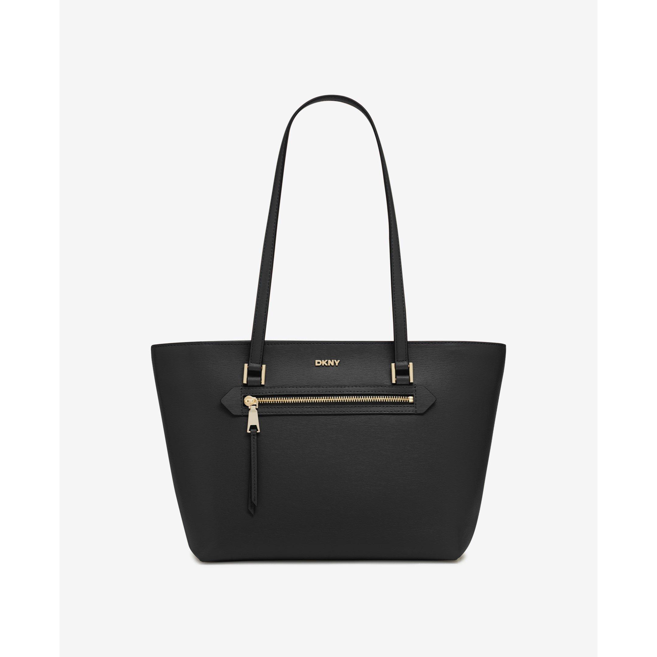 Black - DKNY - Women's Bryant Monogram Tote Bag - 13