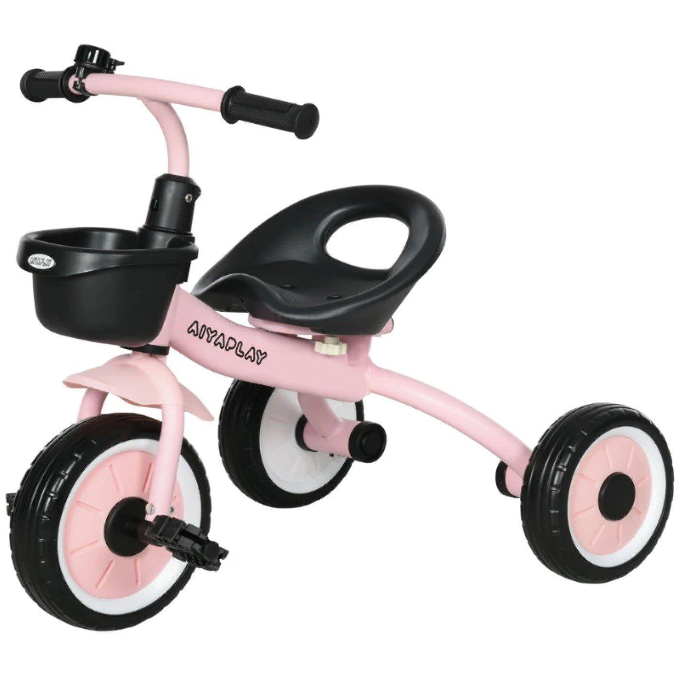 HOMCOM AIYAPLAY Kids Trike with Adjustable Seat 2-5 Years