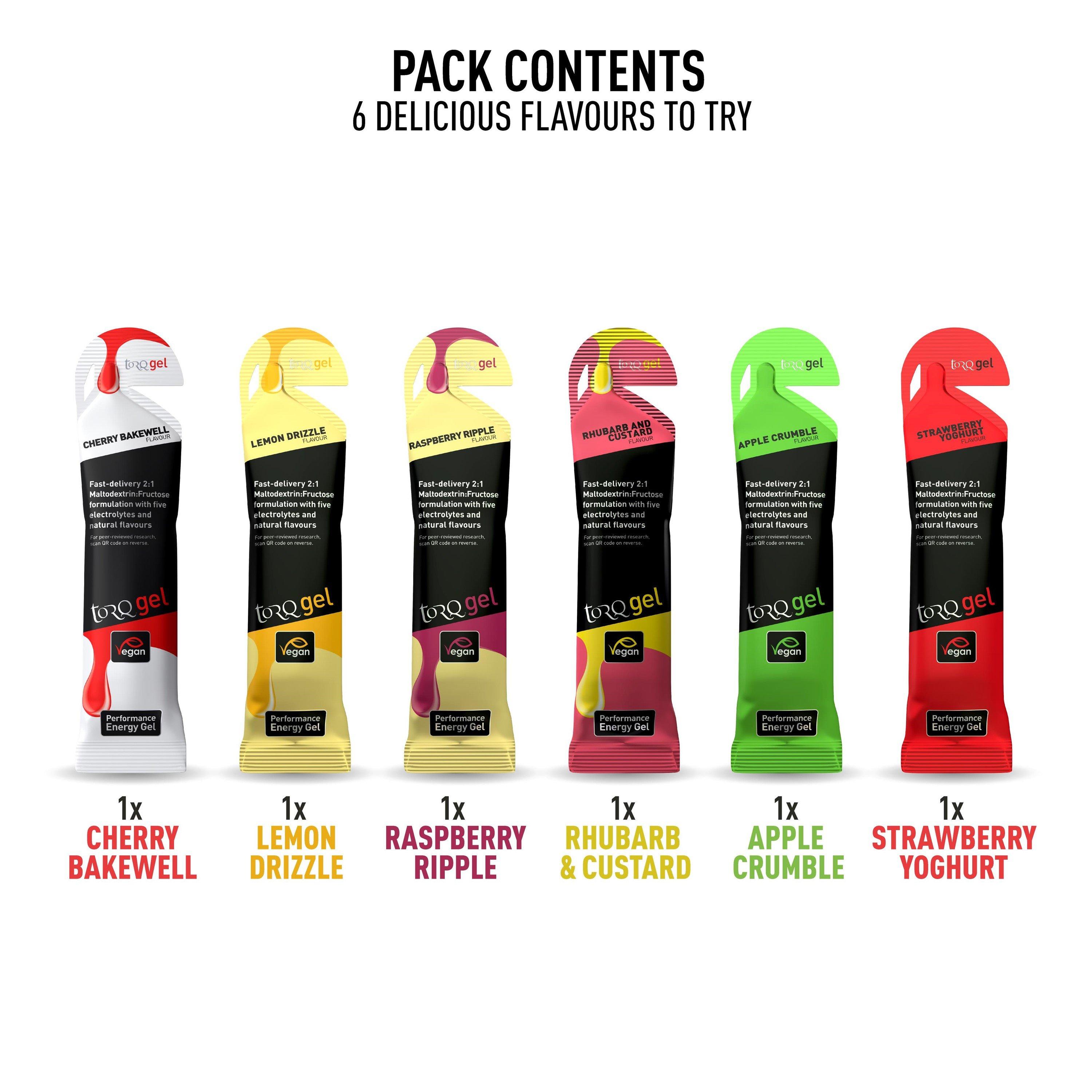 Multi - Torq - Gel Taster Pack - 6 Flavours - 2