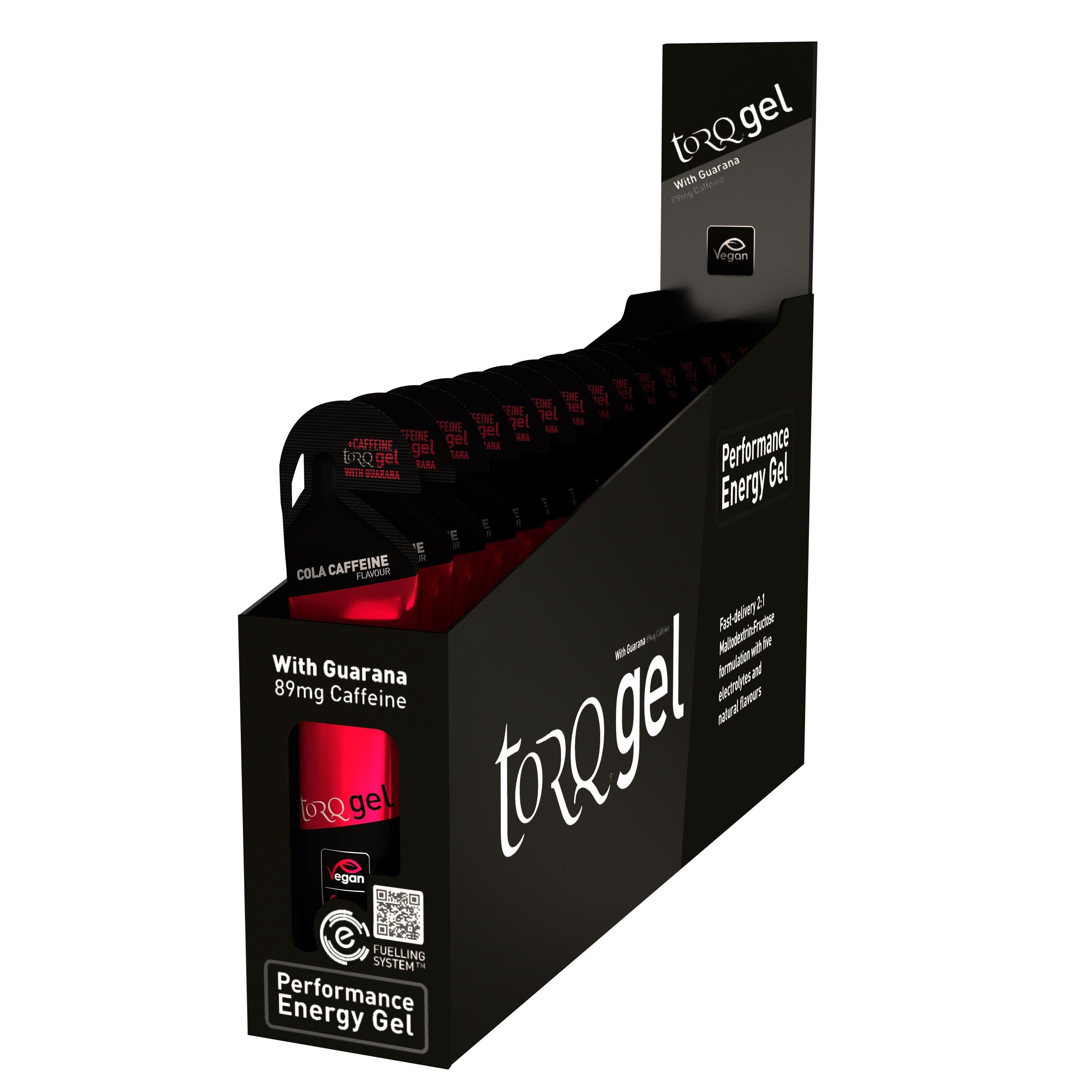 Cola With Guara - Torq - Energy Gel With Guarana - Caffeinated (15x 45g) - 1