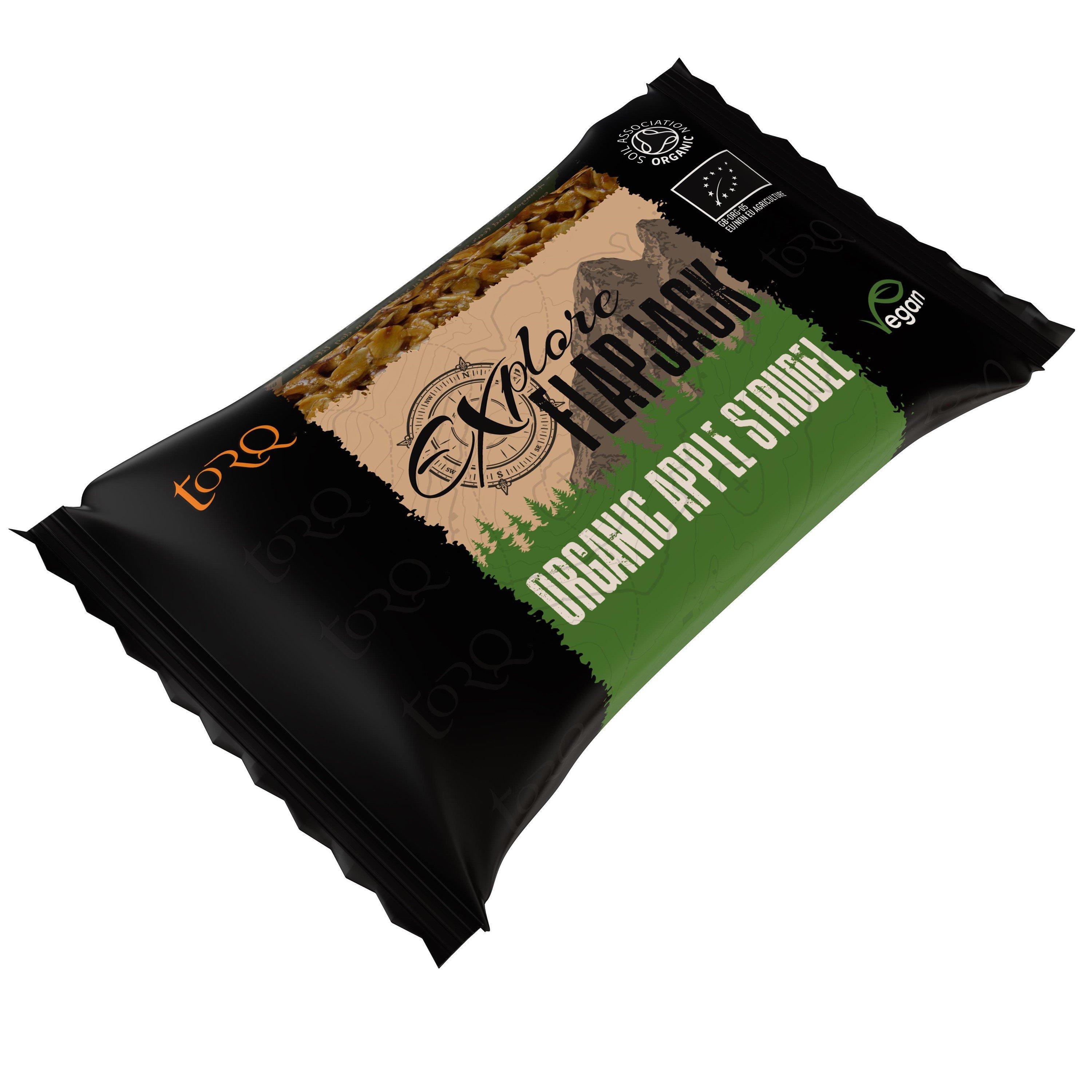Apple Strudel - Torq - Explore Flapjack (20 x 65g) - 3