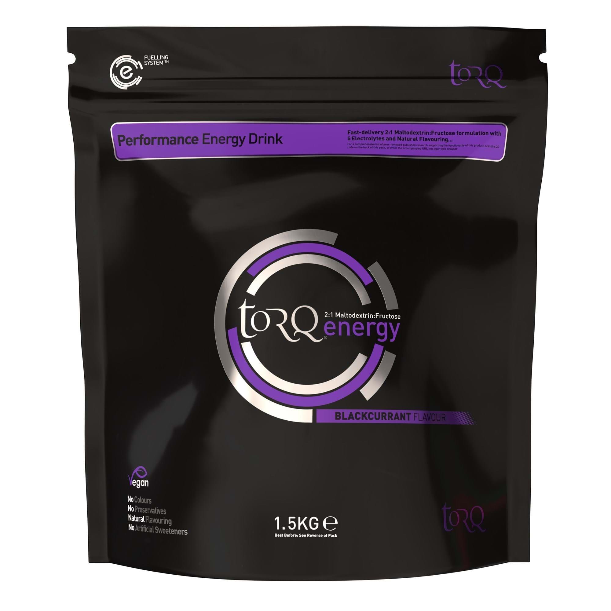 Torq  Energy Drink - Blackcurrant - 15 x 33g