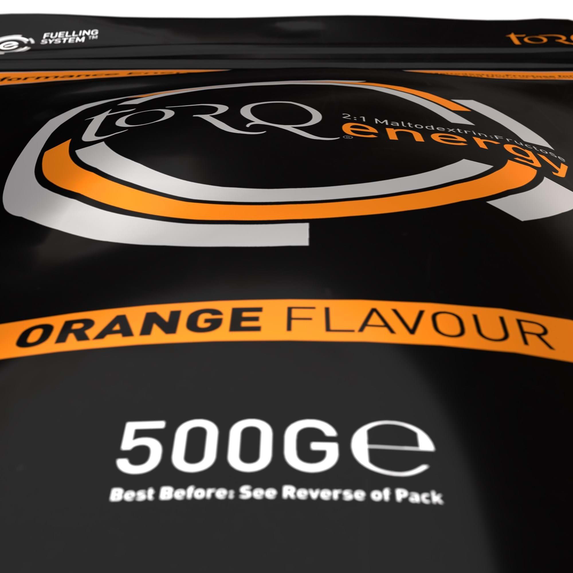 Orange - Torq - Natural Energy Drink - 6