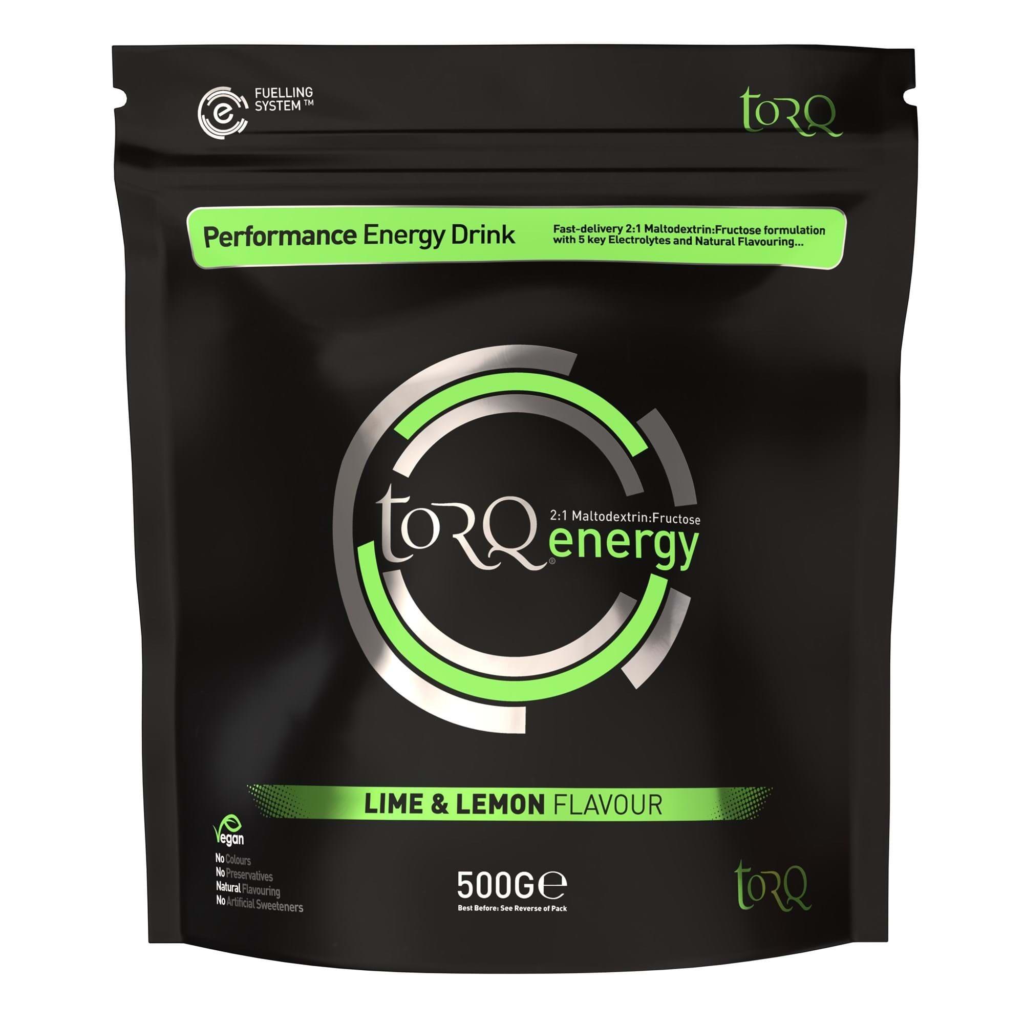 Torq  Natural Energy Drink - Lime & Lemon - 500g