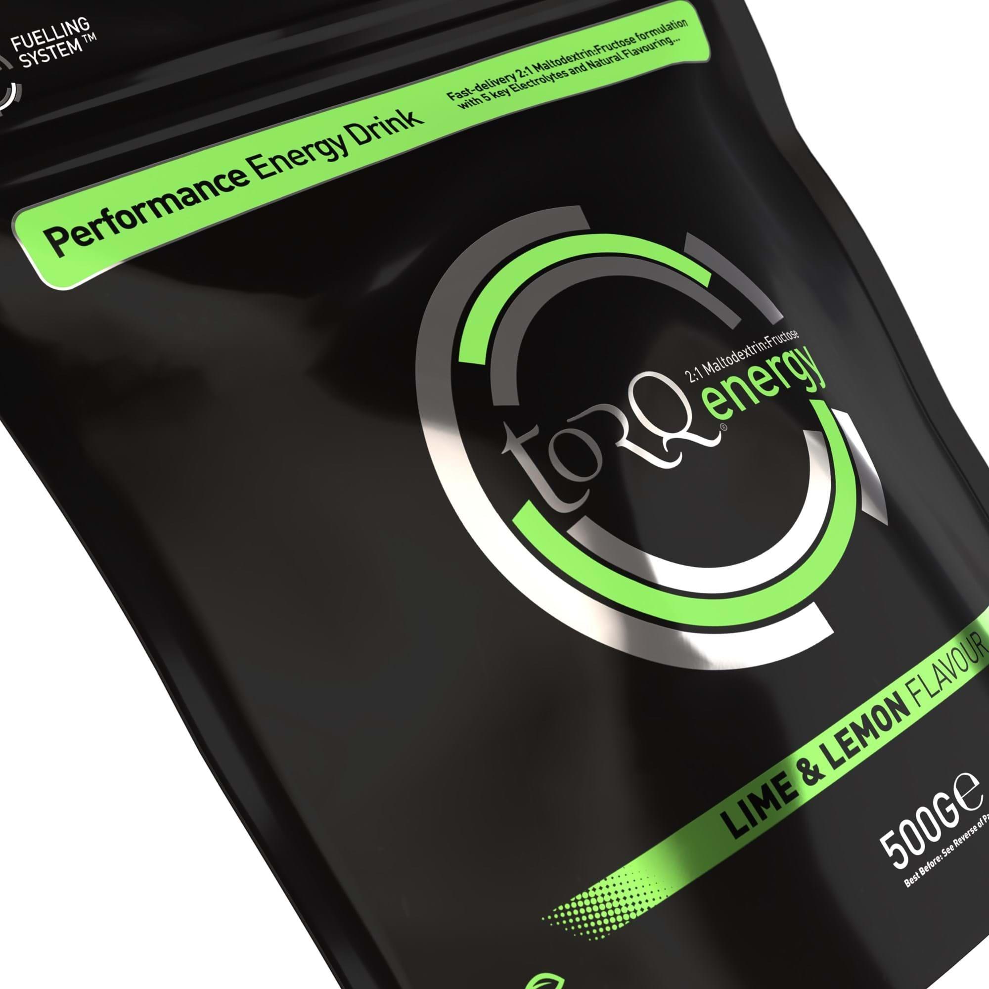Lime & Lemon - Torq - Natural Energy Drink - 3