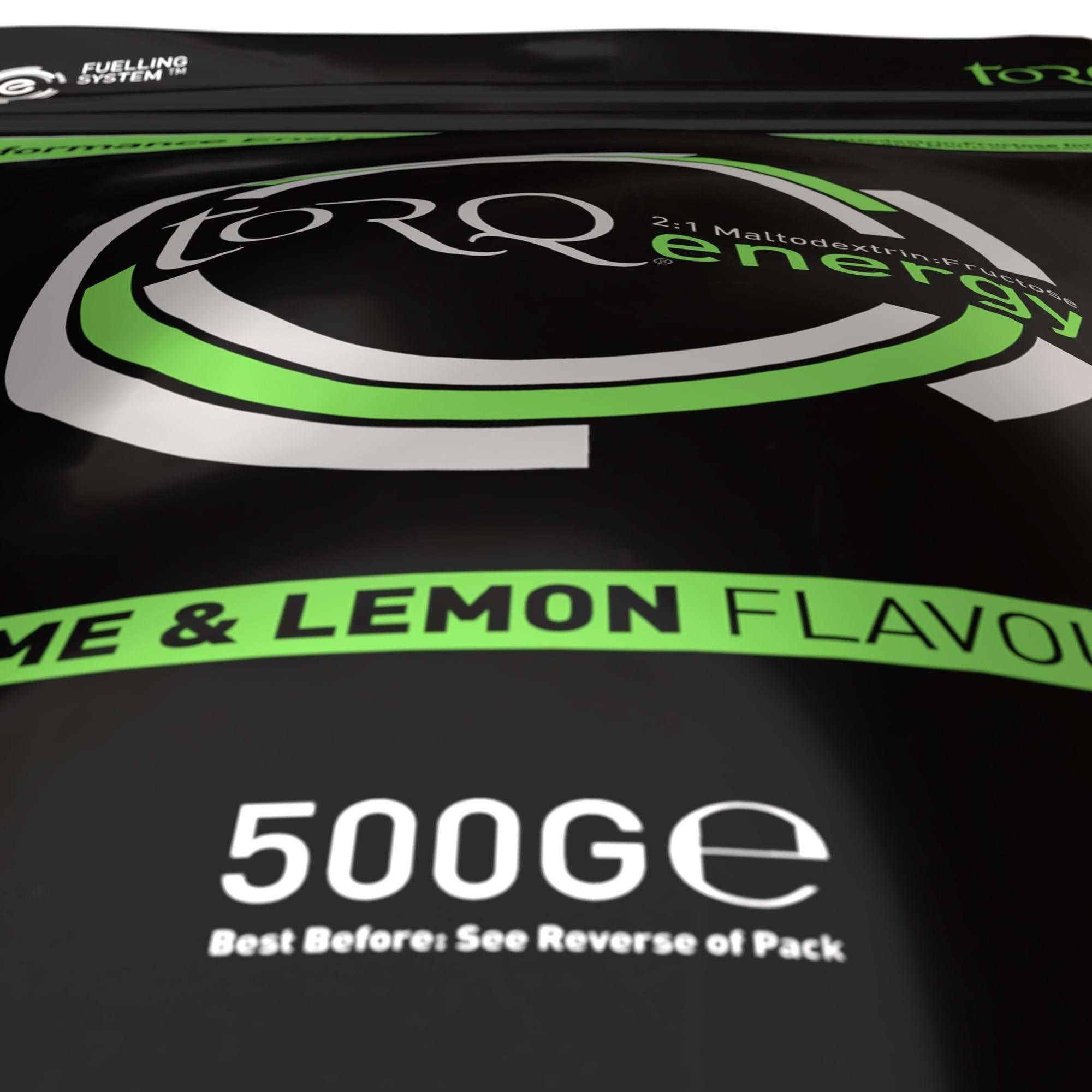 Lime & Lemon - Torq - Natural Energy Drink - 6