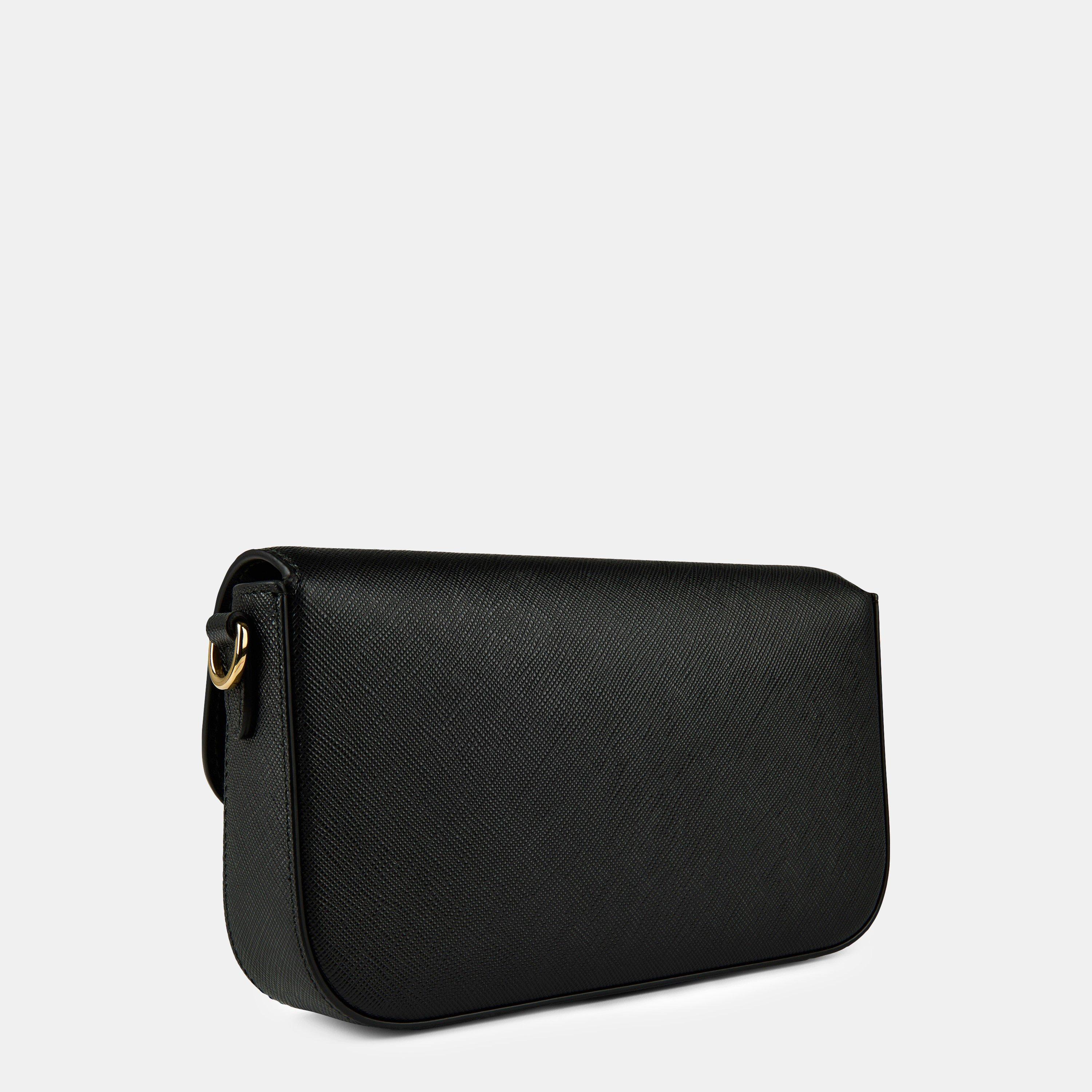 Nero - Prada - Mini Saffiano Shoulder Bag - 2