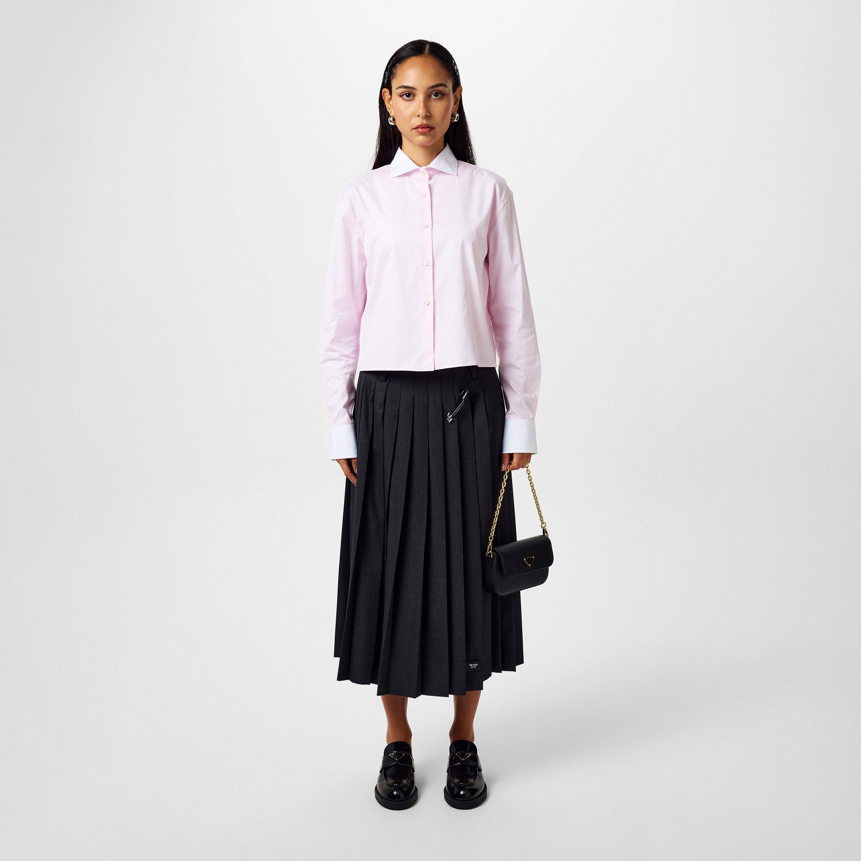 Nero - Prada - Mini Saffiano Shoulder Bag - 5