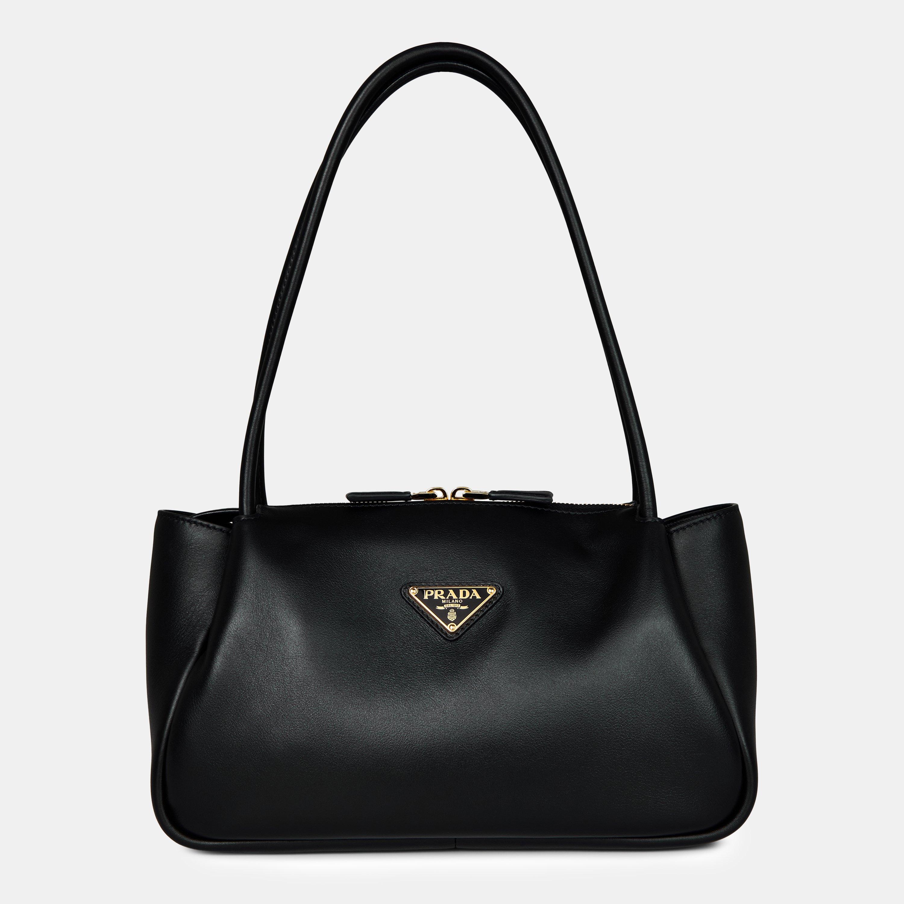 Nero - Prada - Medium Leather Handbag - 1